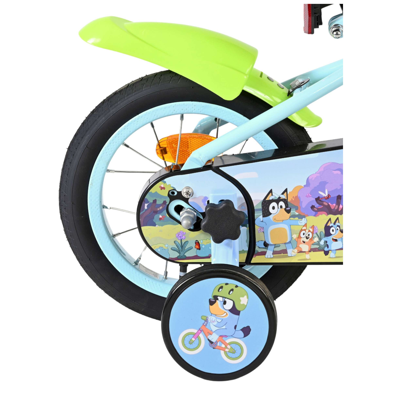 Bluey Fiets - Uni- 12 inch - Blauw
