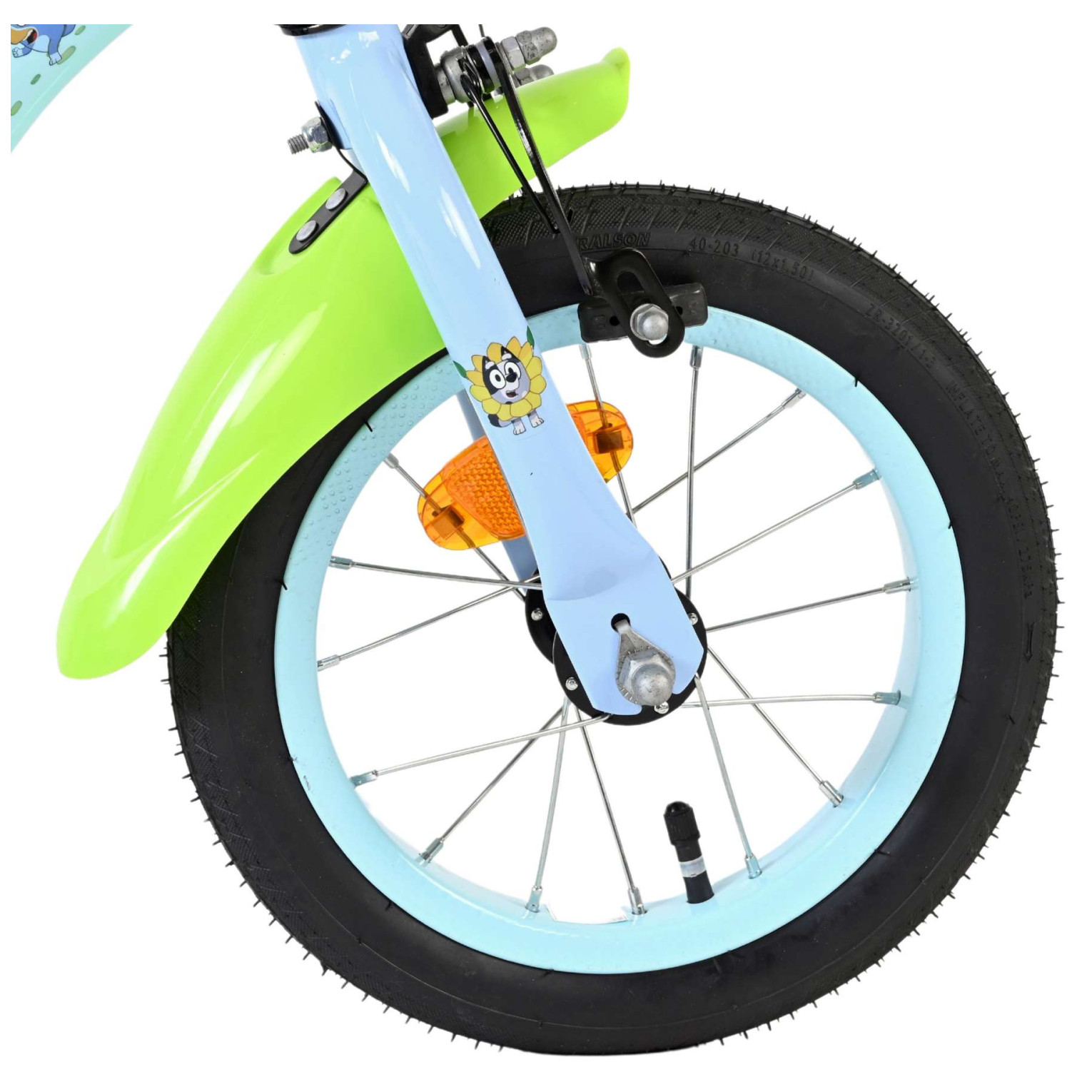 Bluey Fiets - Uni- 12 inch - Blauw