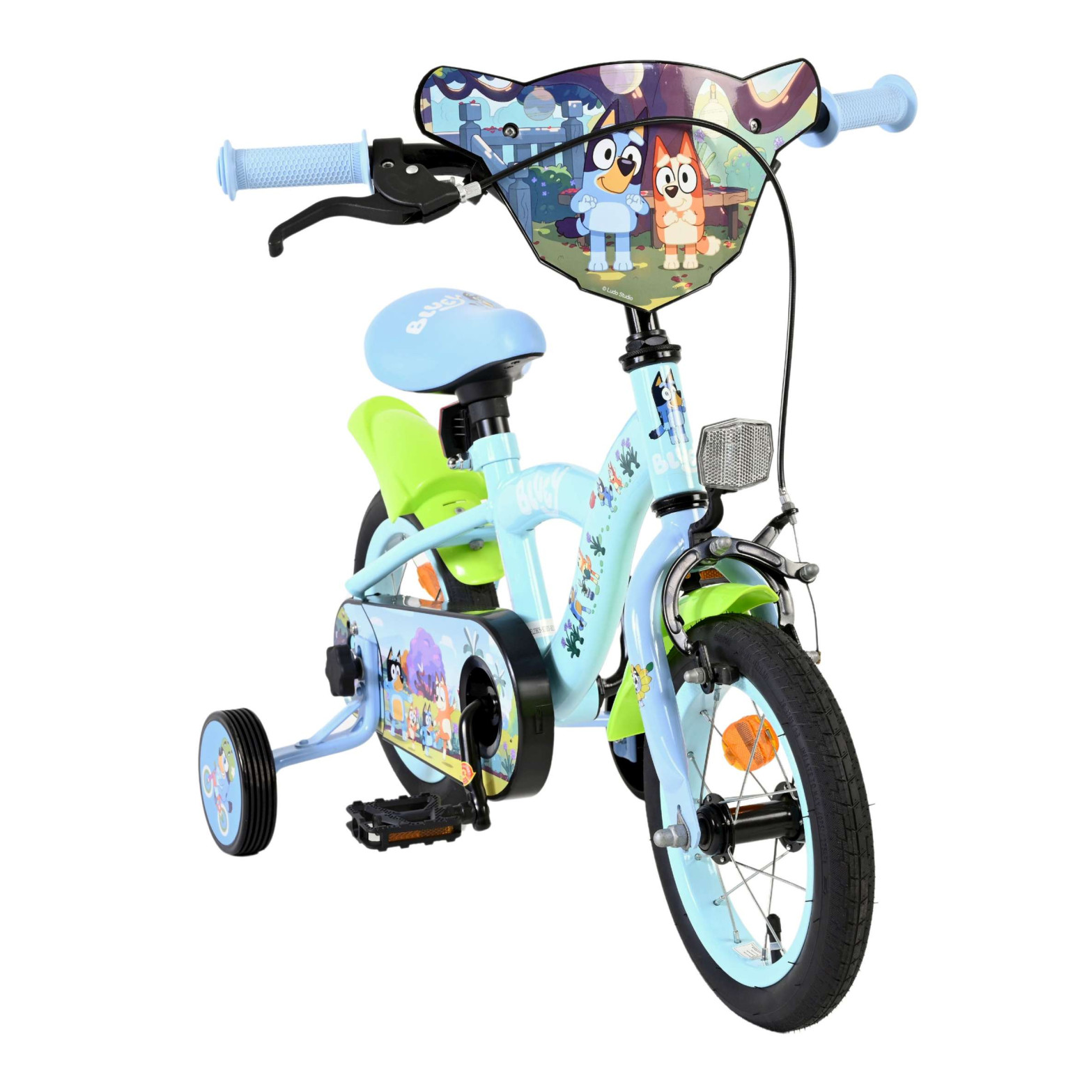 Bluey Fiets - Uni- 12 inch - Blauw