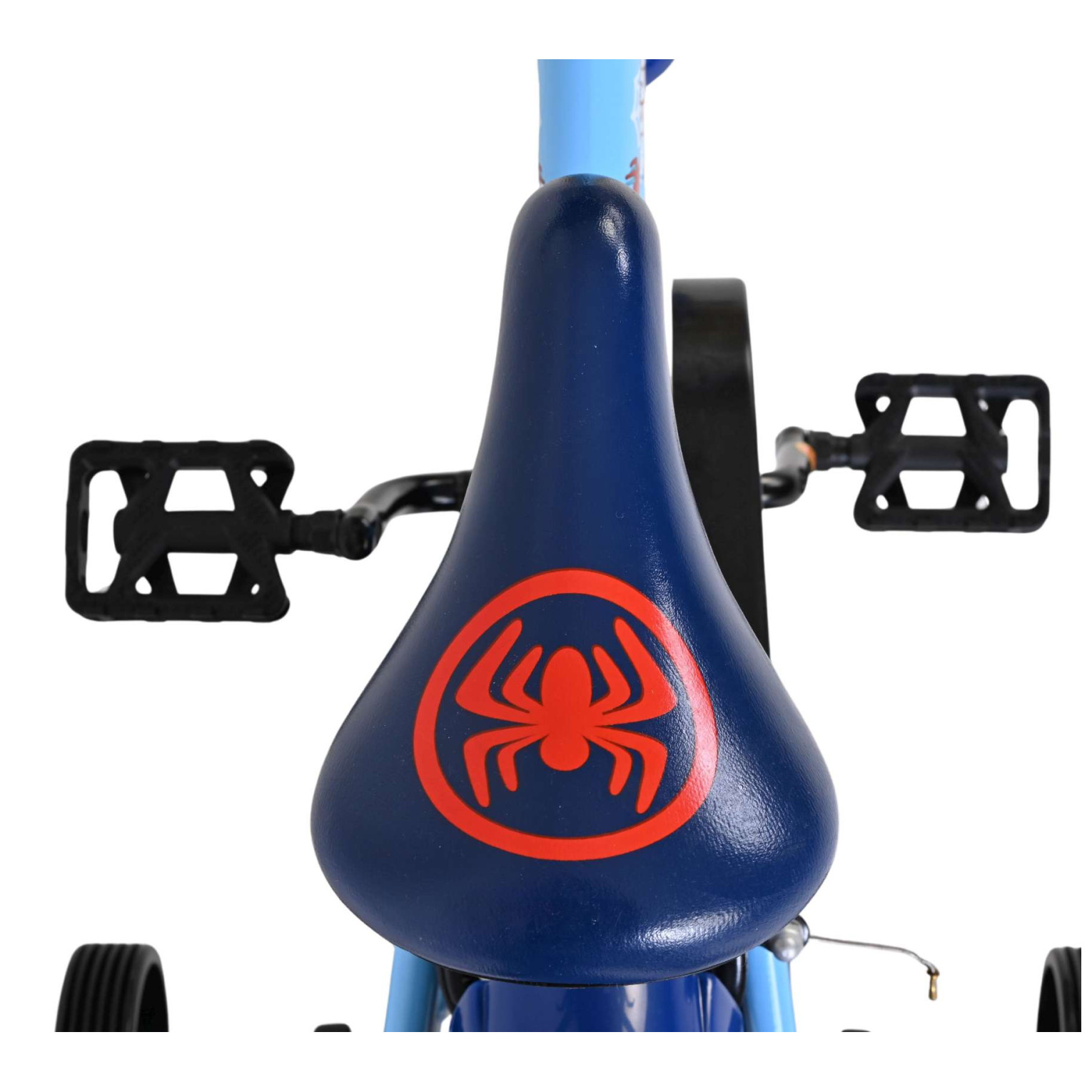 Spidey Fiets - 12 inch - Blauw - Twee handremmen