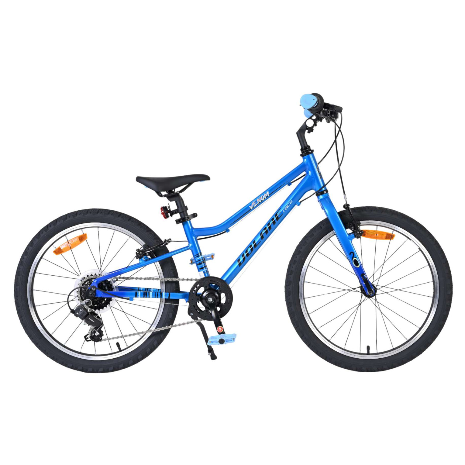 Volare Venom Fiets - 20 inch - Blauw - Twee handremmen