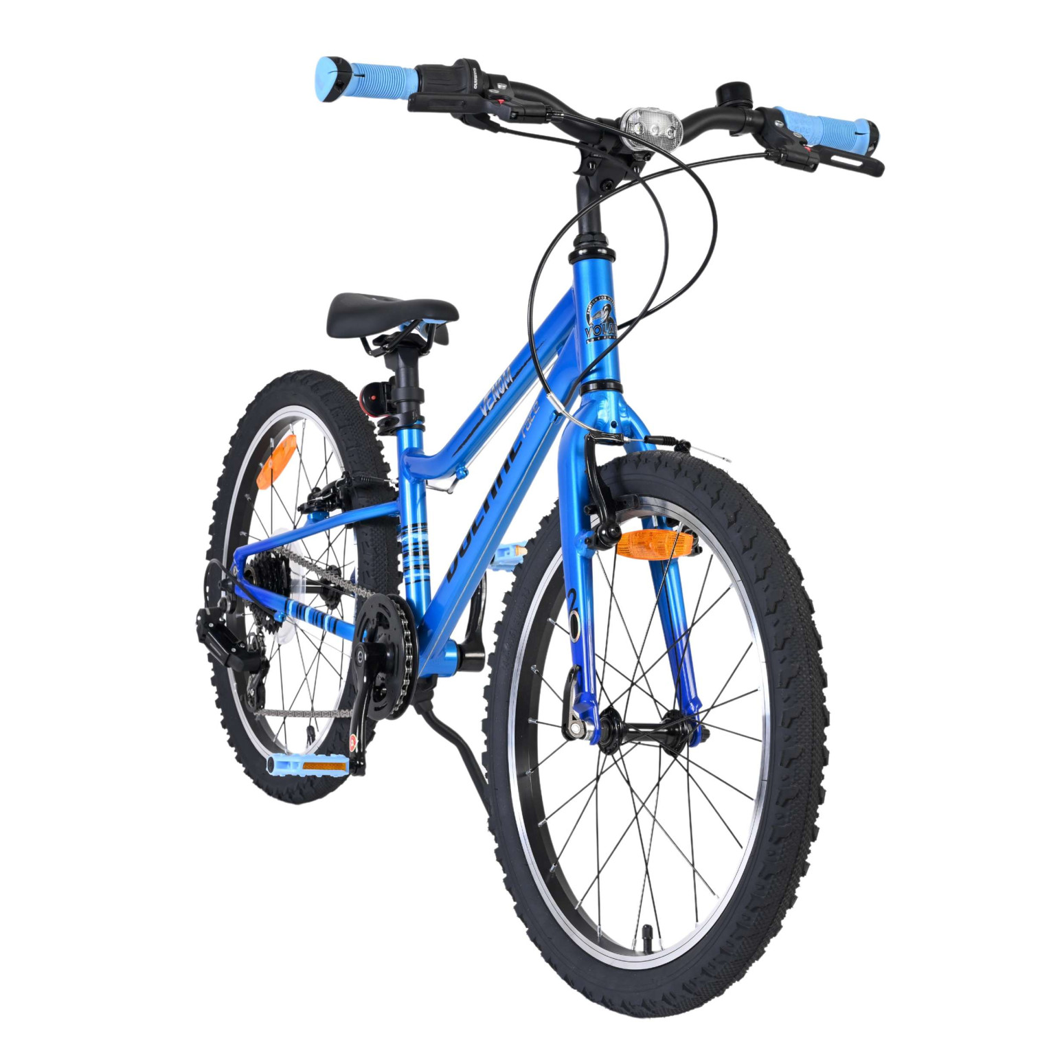 Volare Venom Fiets - 20 inch - Blauw - Twee handremmen