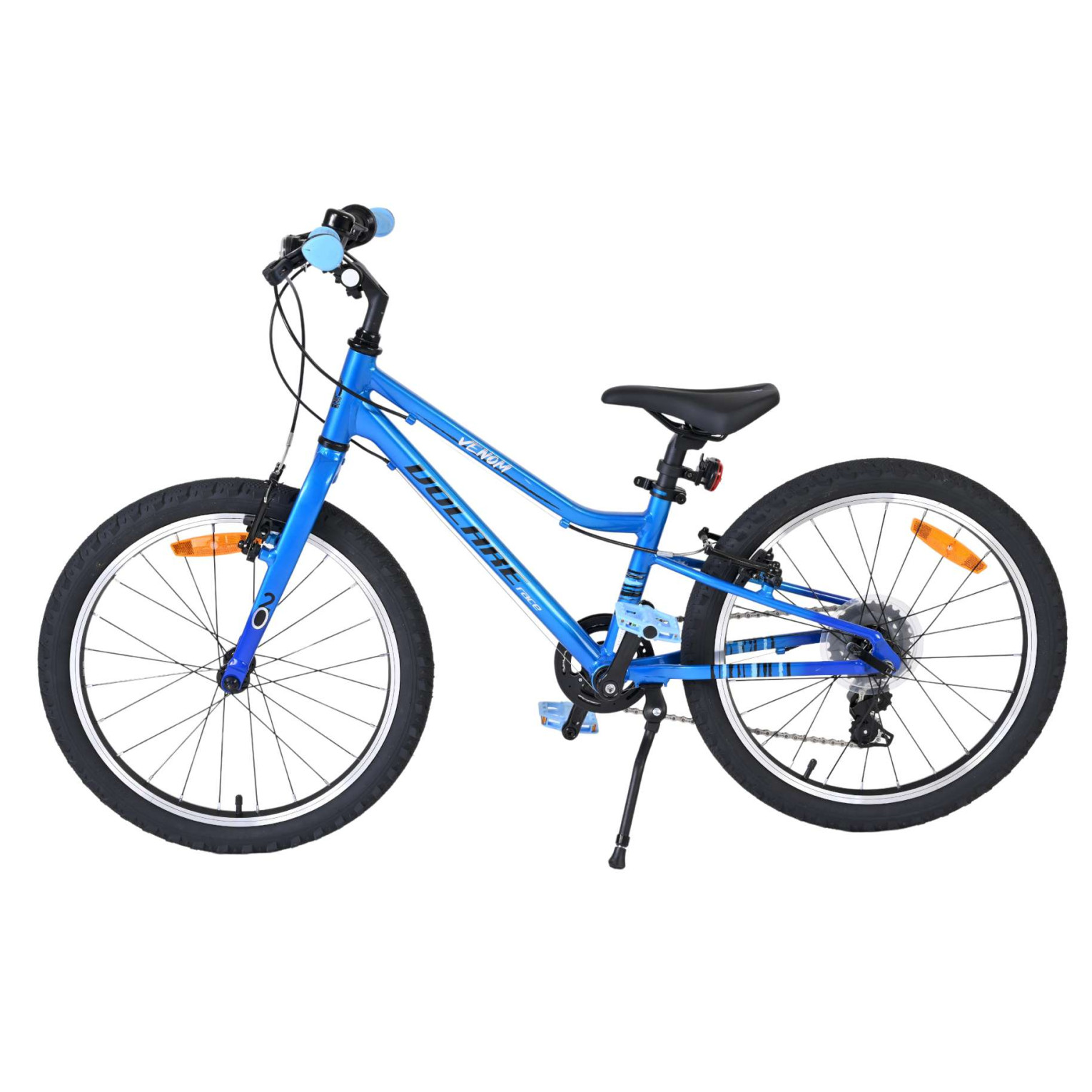 Volare Venom Fiets - 20 inch - Blauw - Twee handremmen