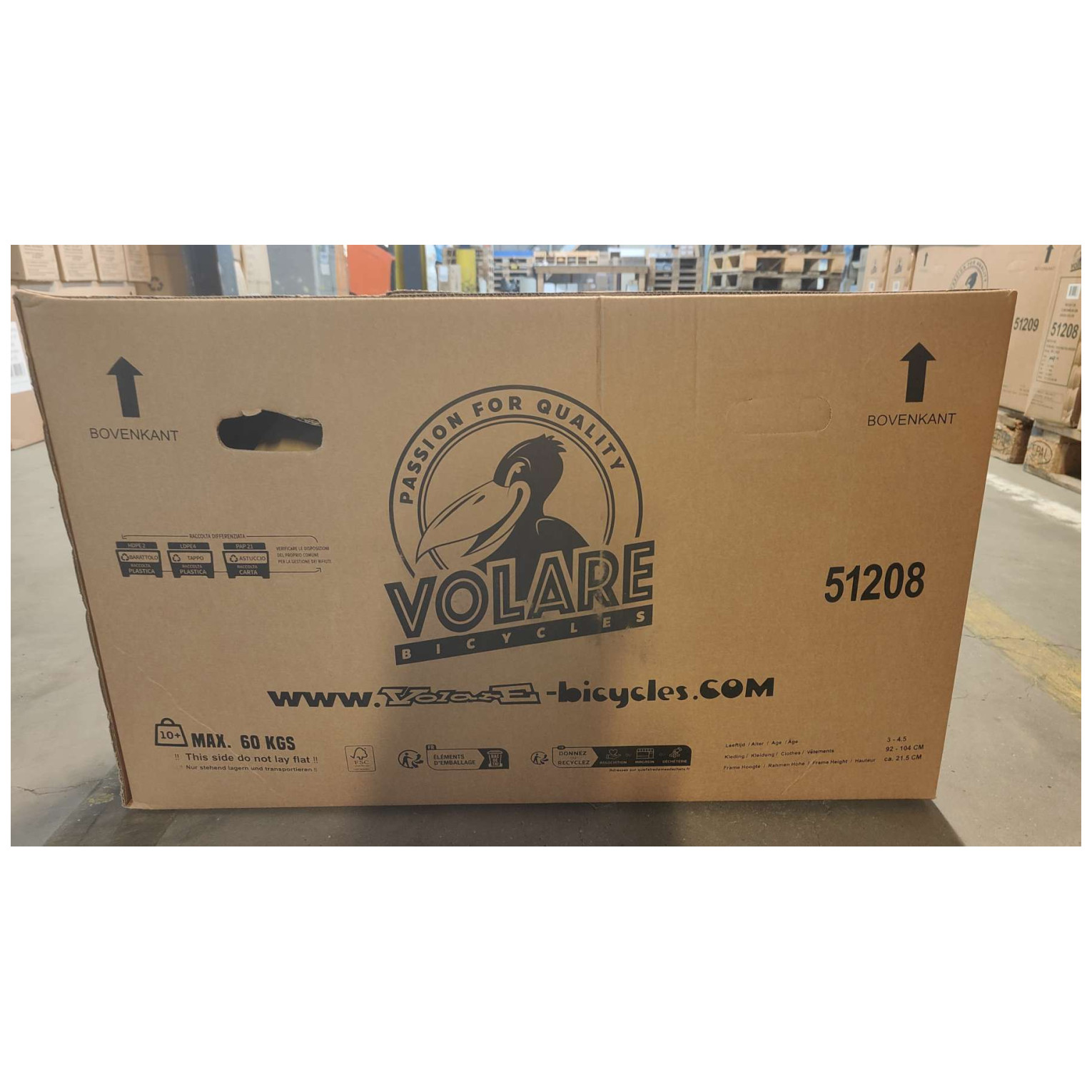 Volare Rocky Fiets - 12 inch - Groen