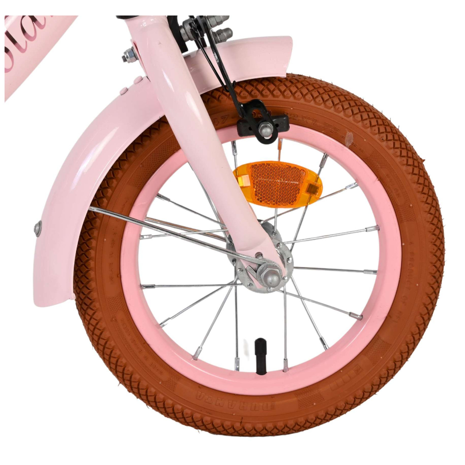 Volare Ashley Fiets - 12 inch - Roze - Twee handremmen