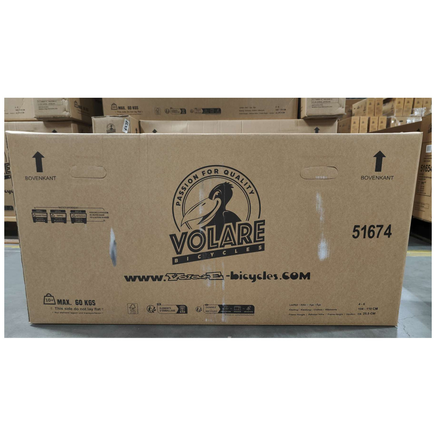 Volare Super GT Fiets - 16 inch - Blauw