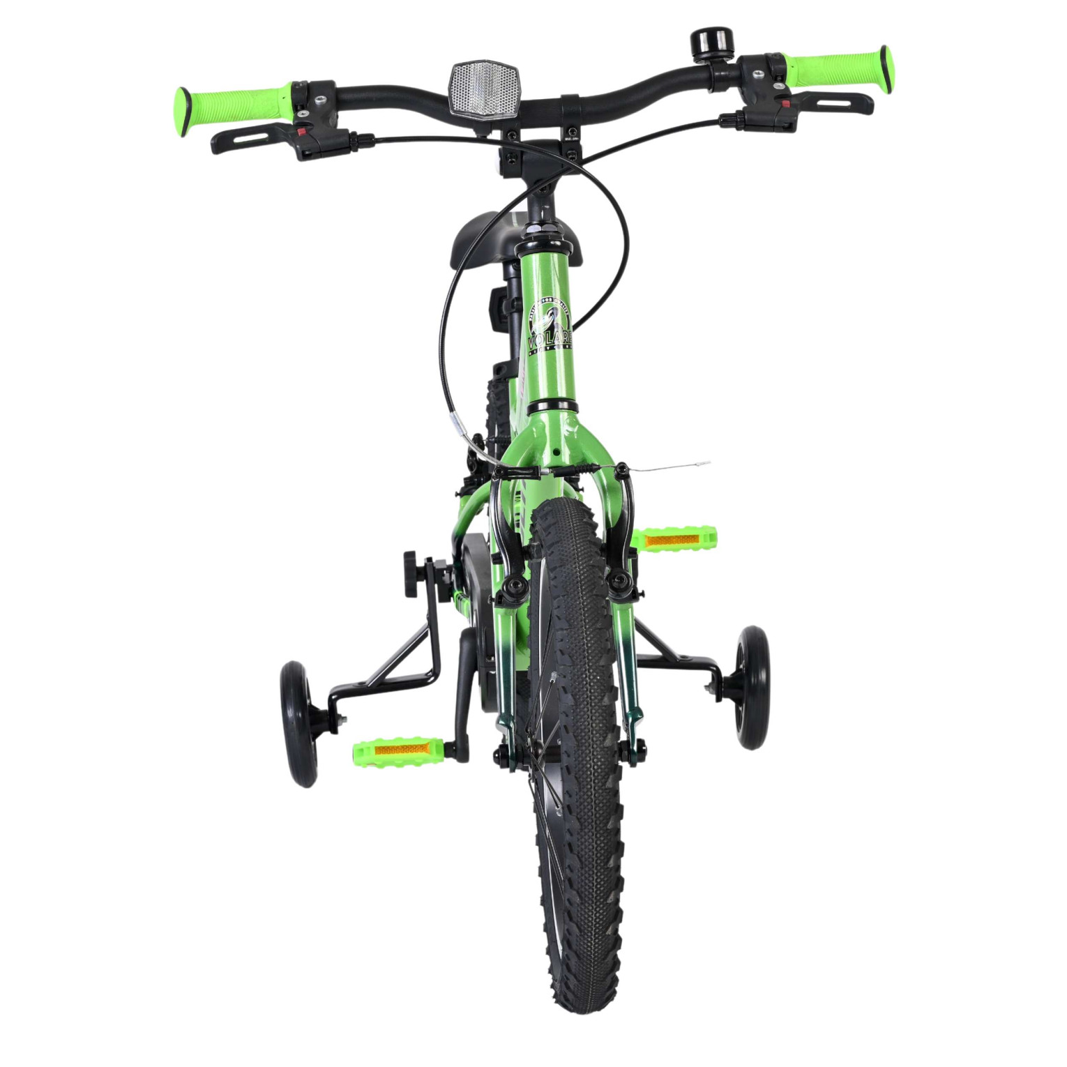 Volare Venom Fiets - 16 inch - Groen - Twee Handremmen