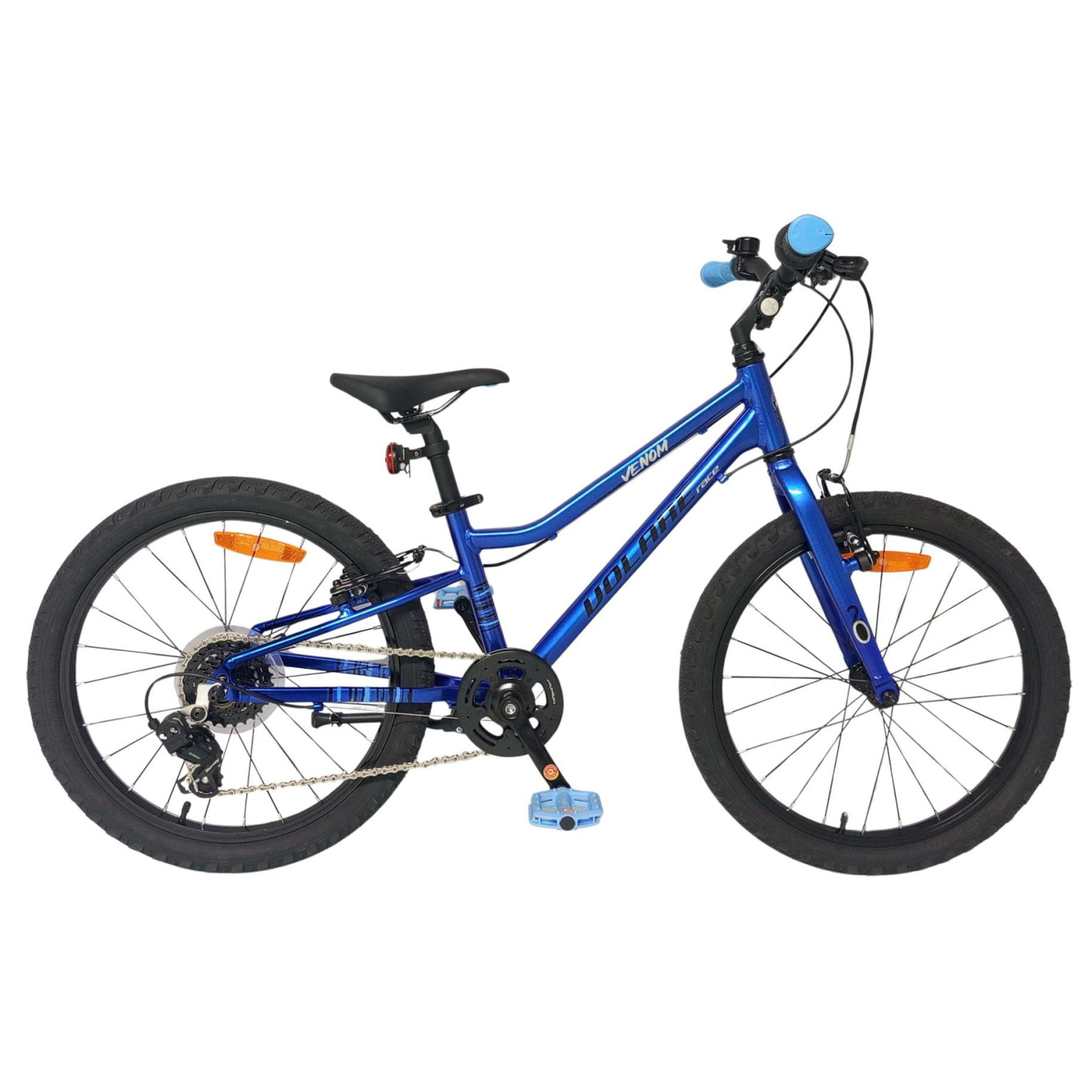 Volare Venom Fiets - 14 inch - Blauw - Twee handremmen