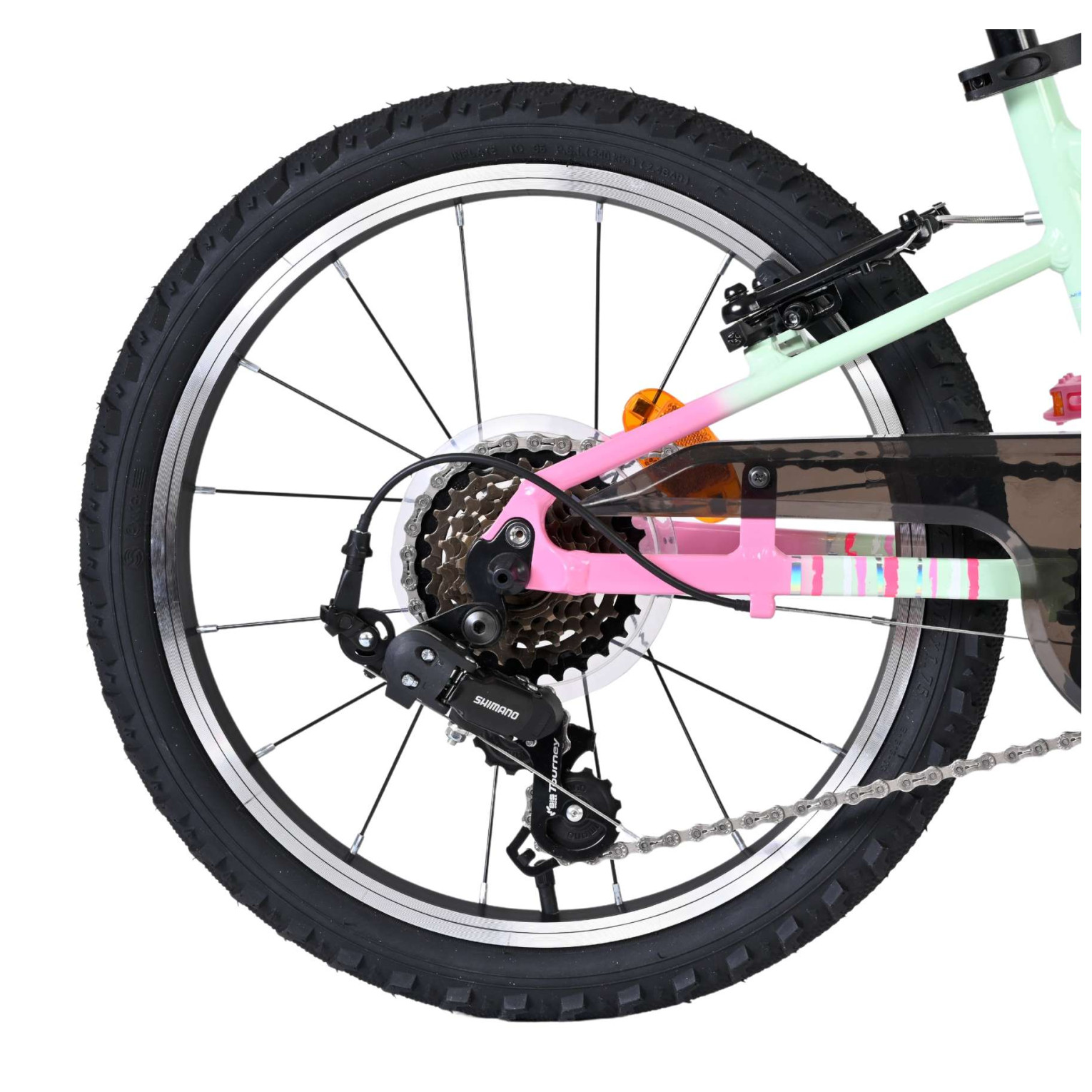 Volare Milano Fiets - 18 inch - Mintgroen - Nexus 3