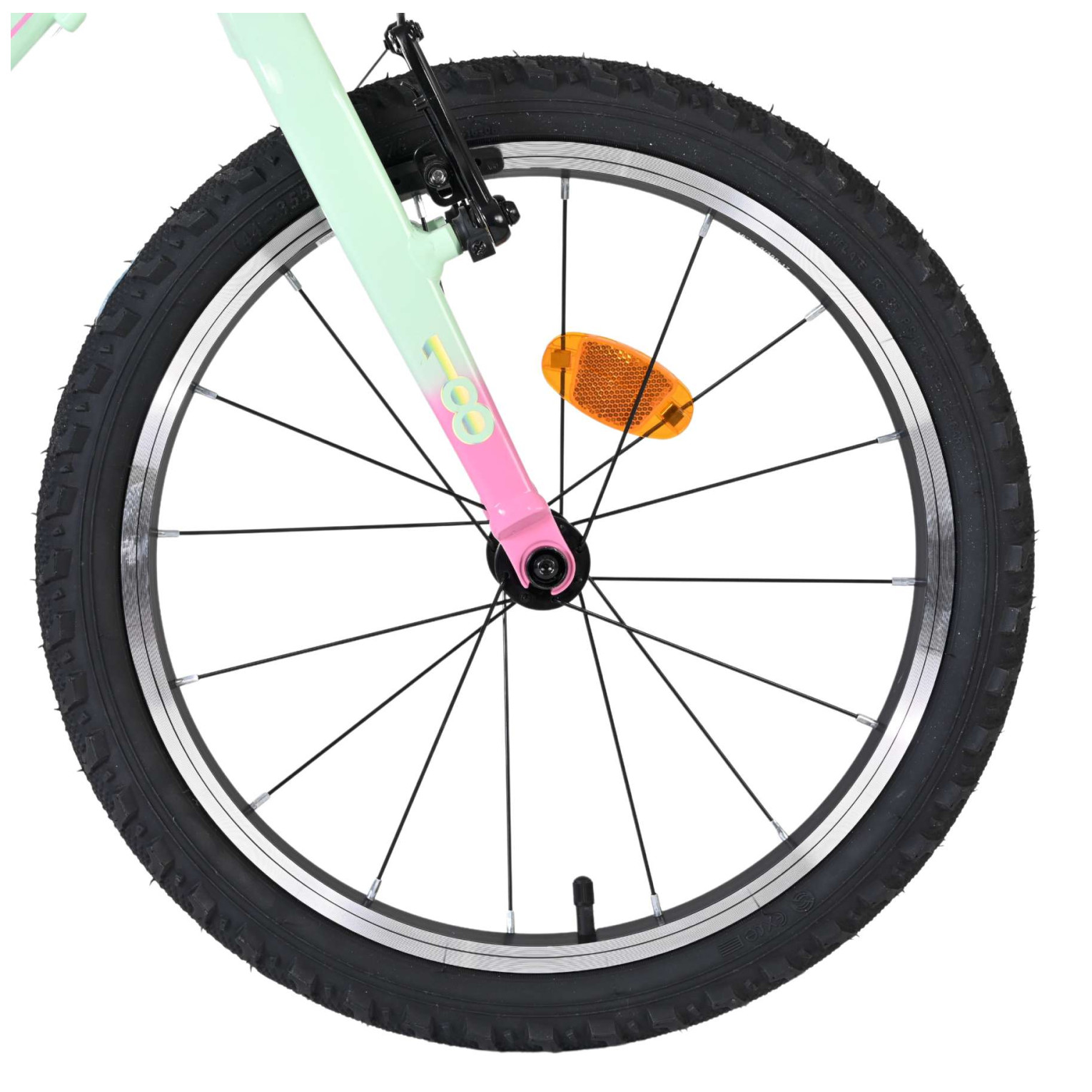 Volare Milano Fiets - 18 inch - Mintgroen - Nexus 3