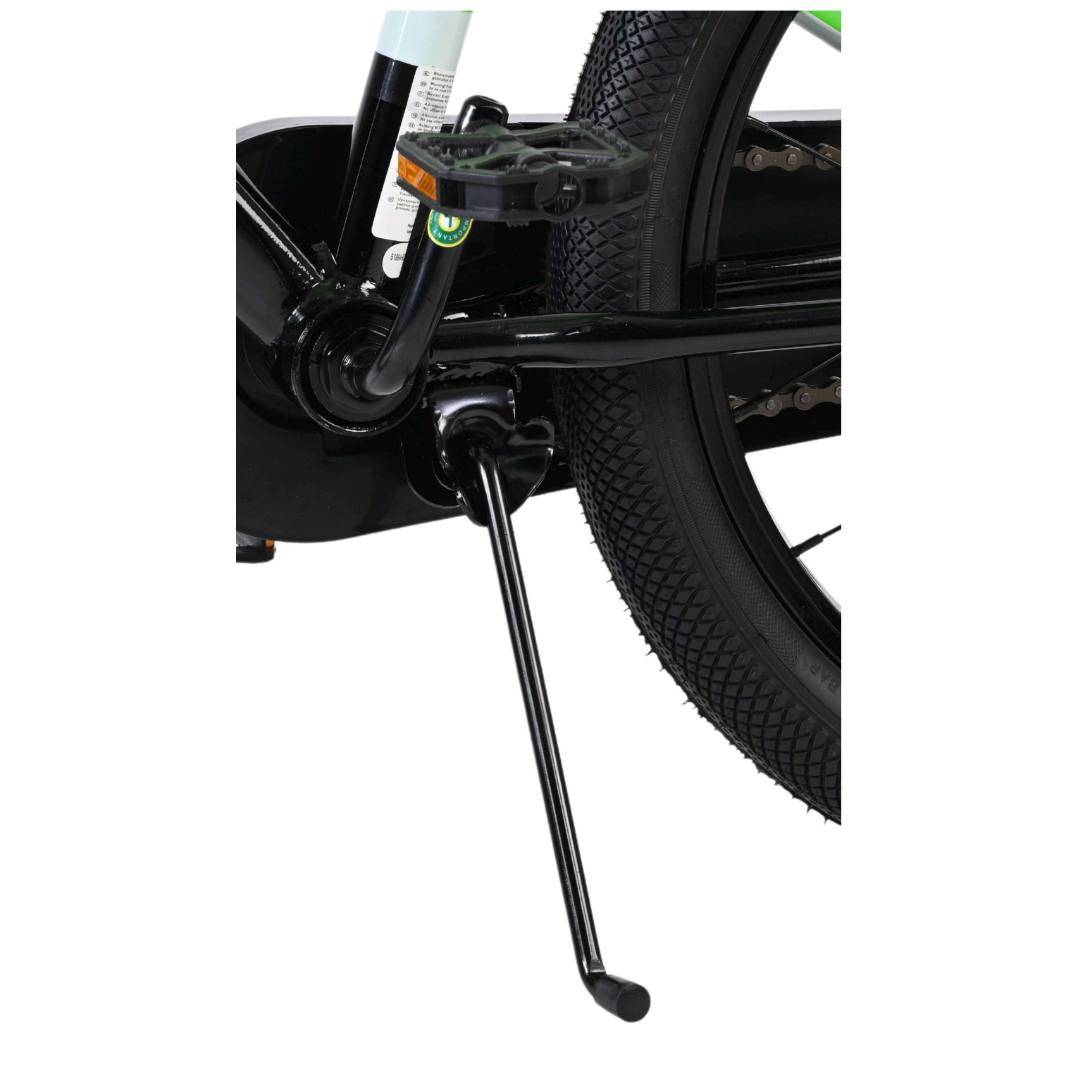 Volare Sportivo Fiets - 18 inch - Groen Zwart