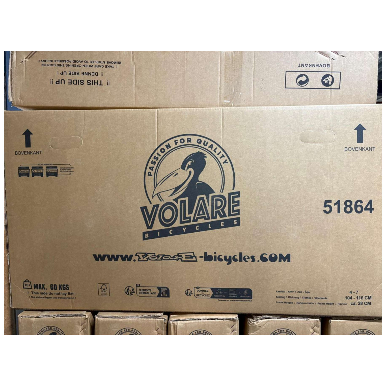 Volare Sportivo Fiets - 18 inch - Groen Zwart