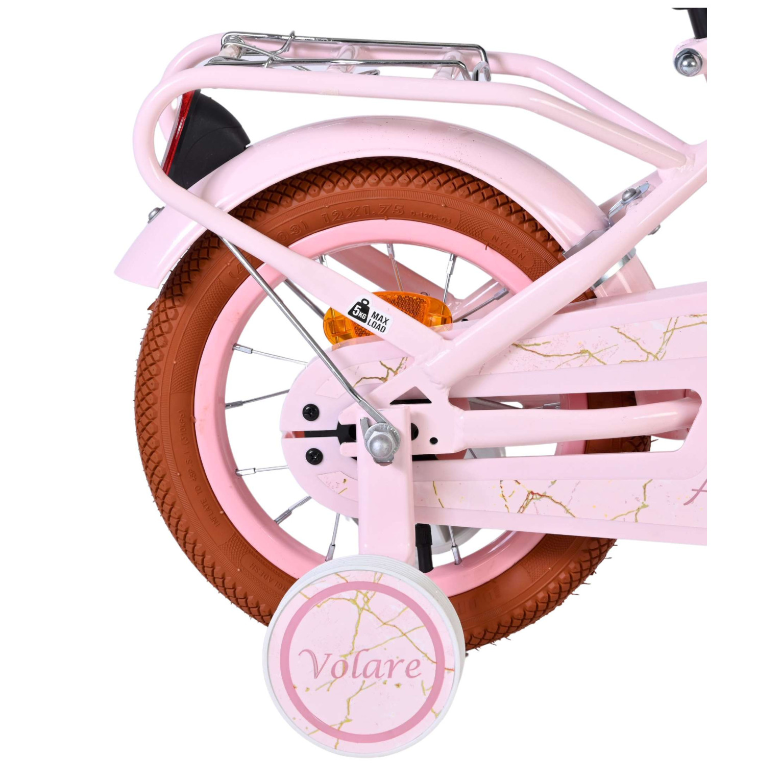 Volare Ashley Fiets - 12 inch - Roze