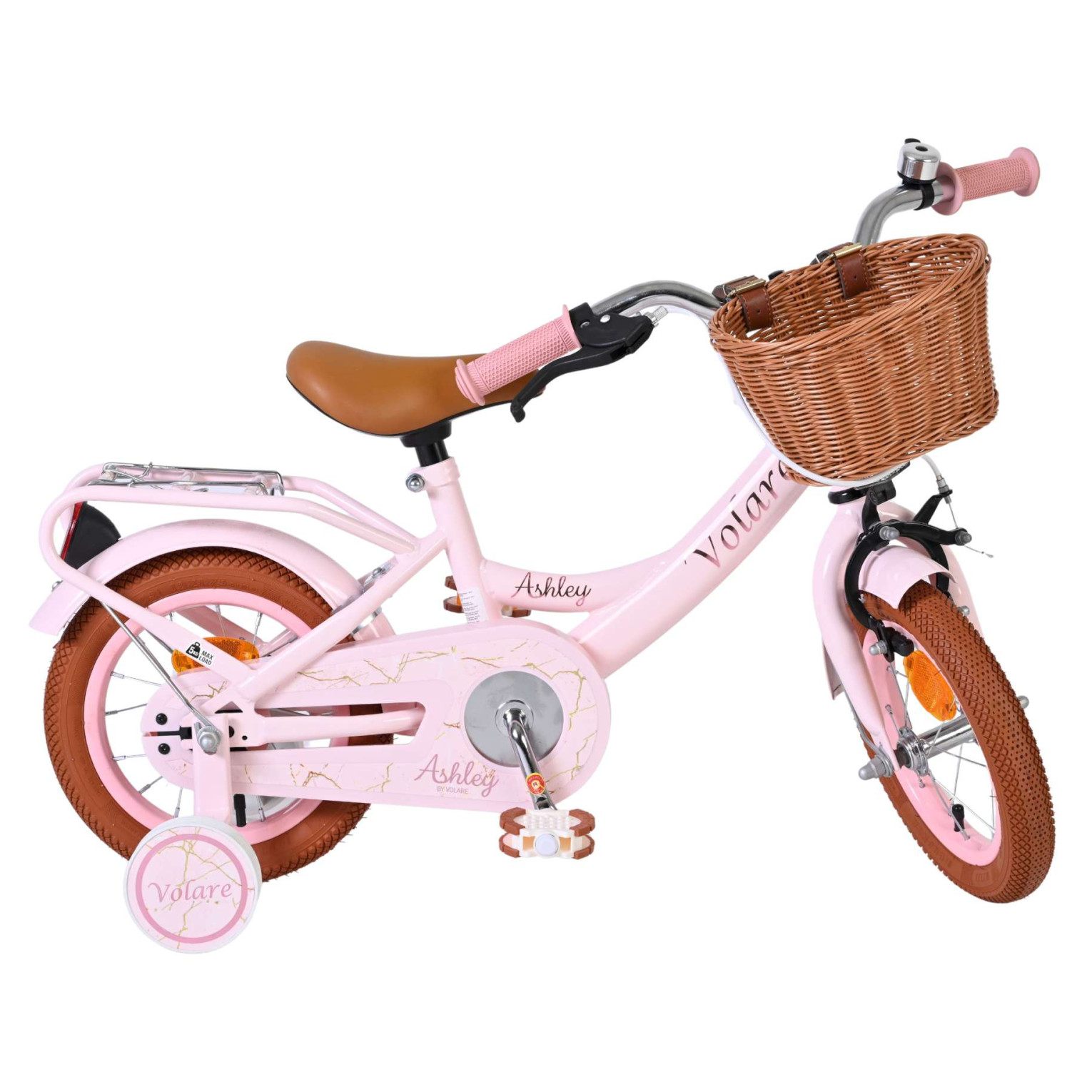 Volare Ashley Fiets - 12 inch - Roze