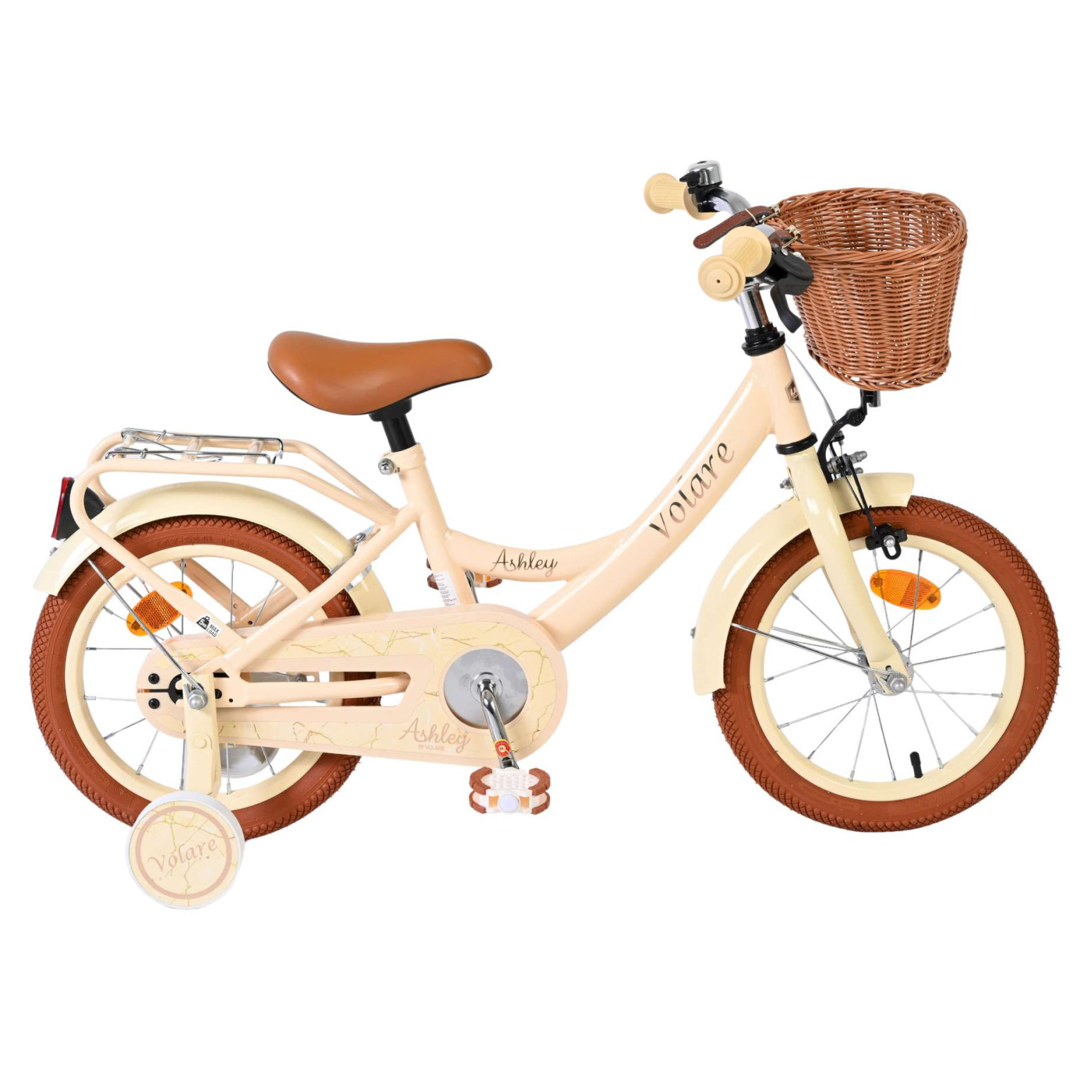 Volare Ashley Fiets - 14 inch - Creme