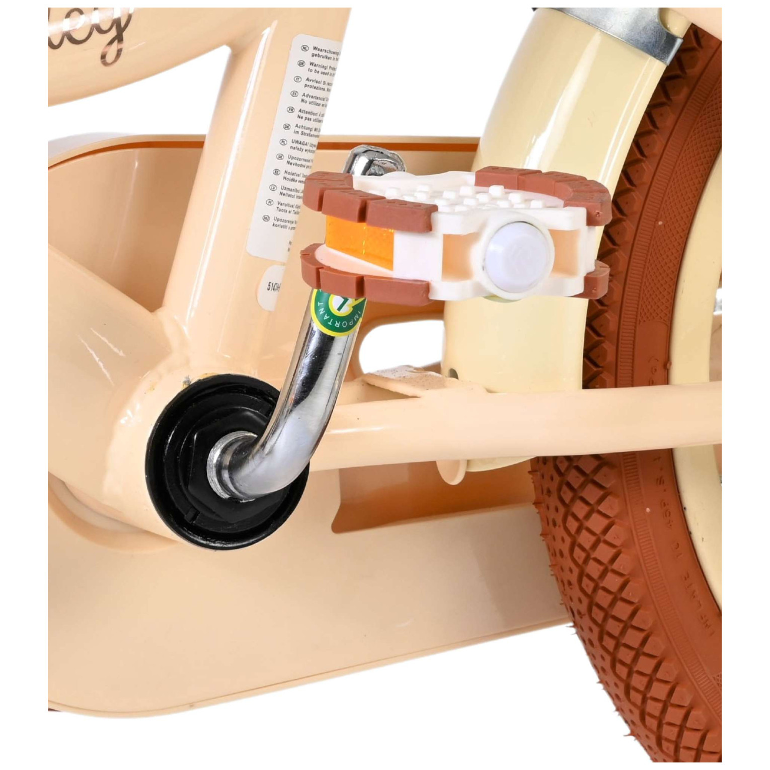 Volare Ashley Fiets - 14 inch - Creme