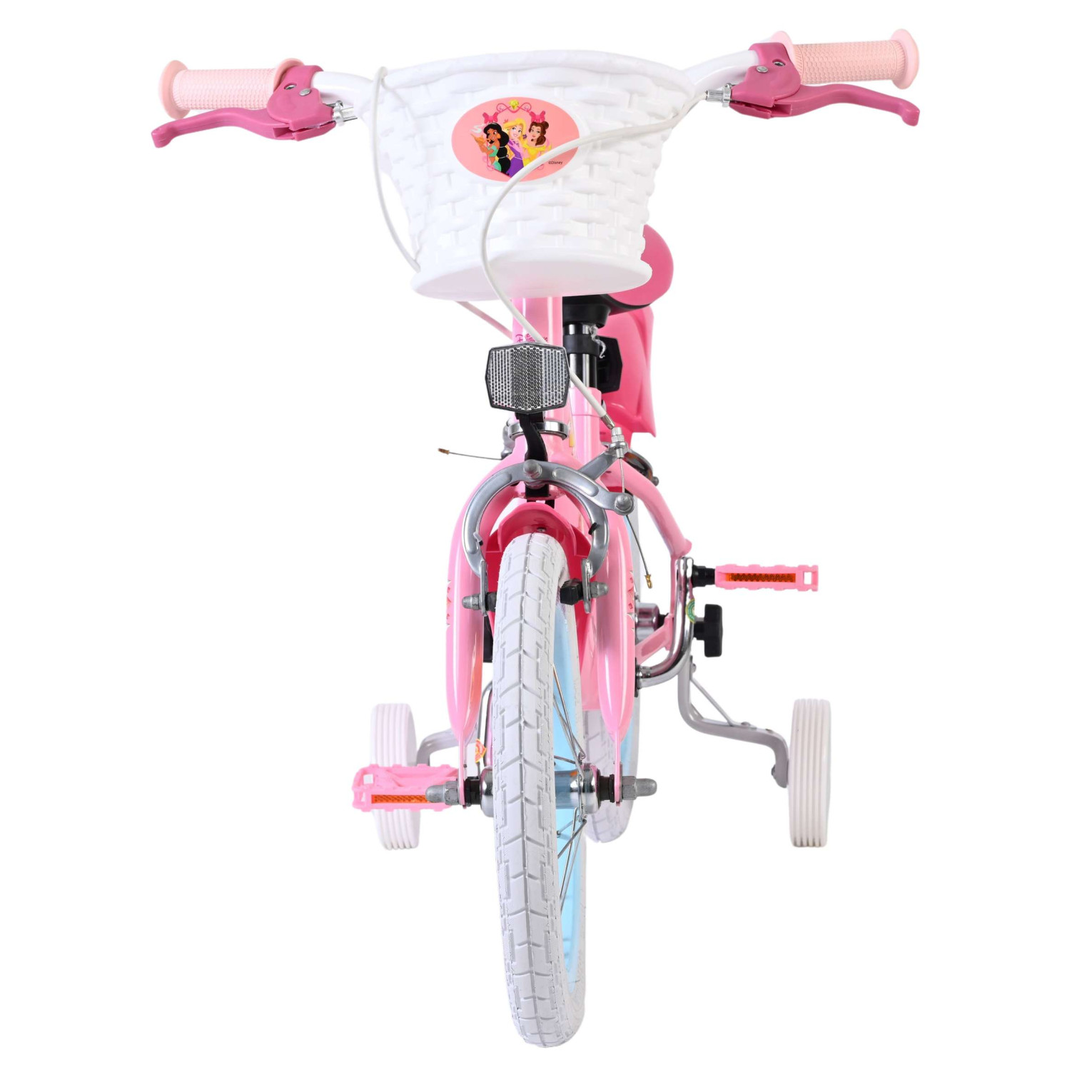 Magic Royals Fiets - 14 inch - Roze - Twee handremmen