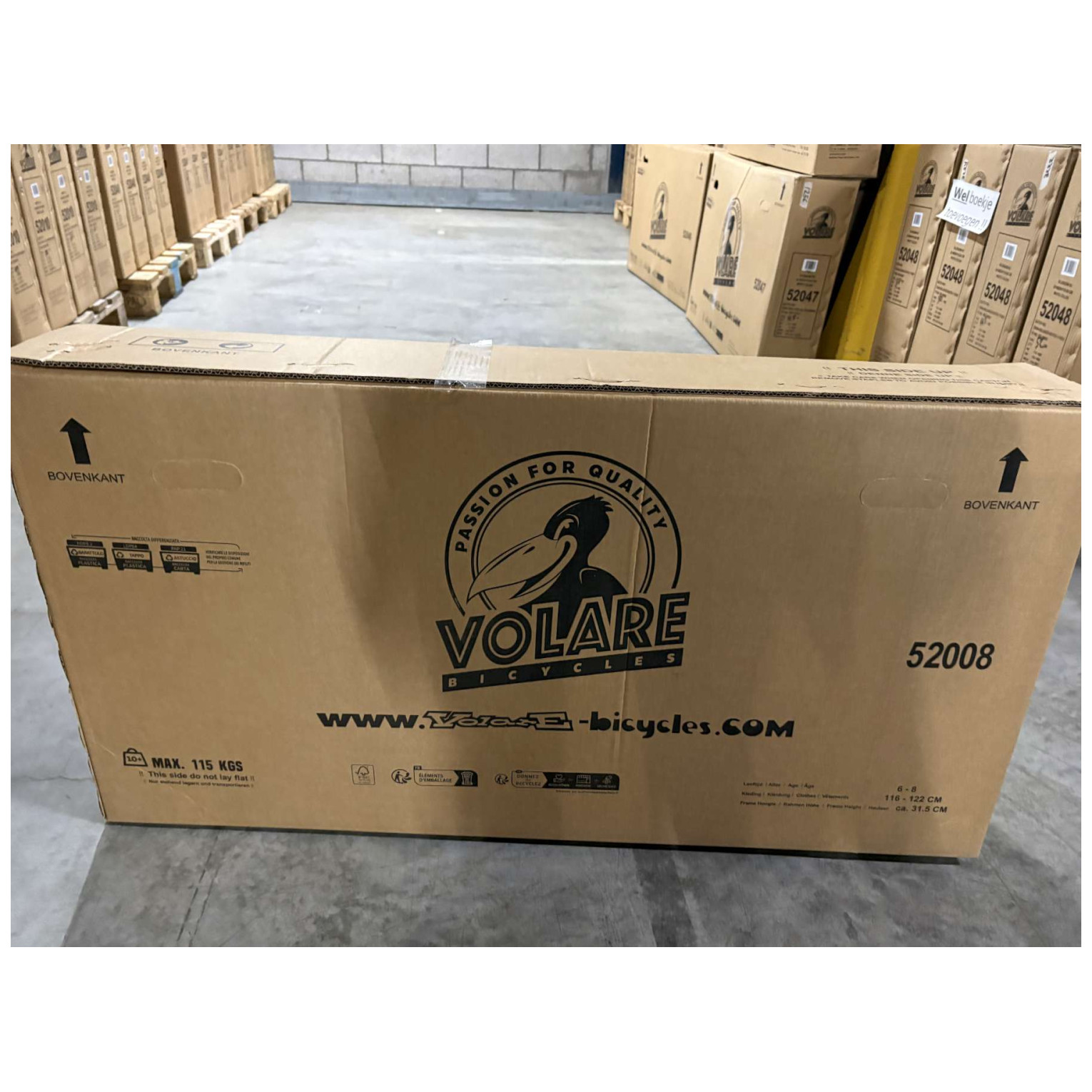 Volare Mystic Fiets - 20 inch - Roze