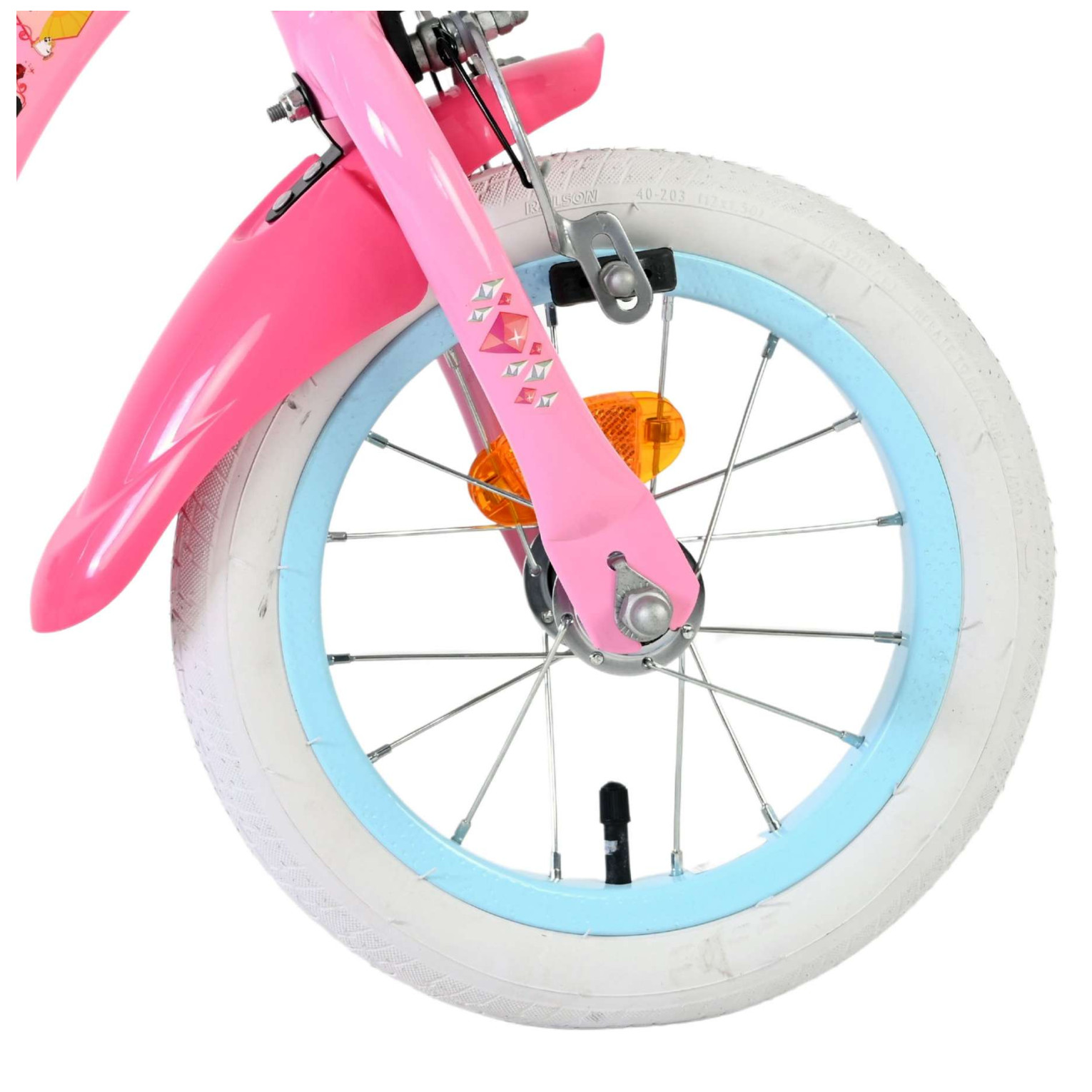Magic Royals Fiets - 12 inch - Roze