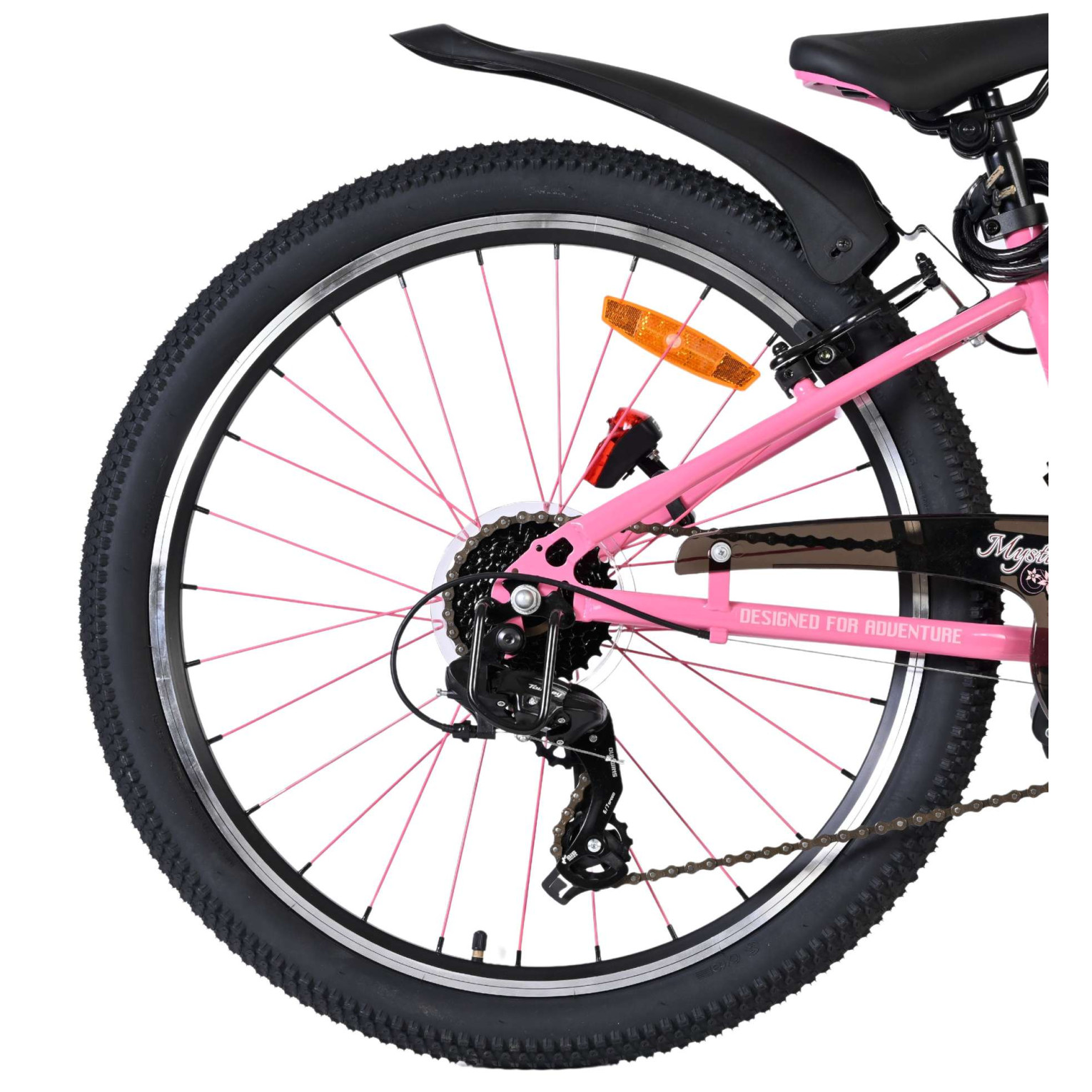 Volare Mystic Fiets - 24 inch - Roze - 7 speed