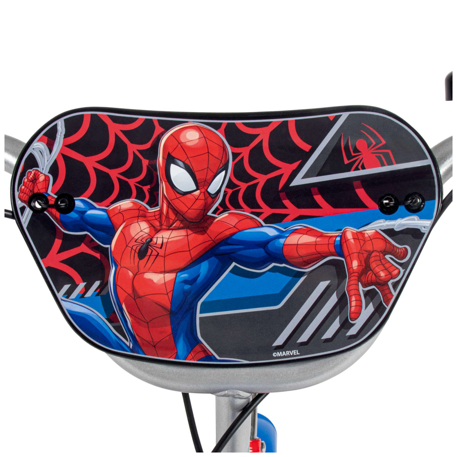 Spider-Man Fiets - 12 inch - Rood Blauw - Twee handremmen