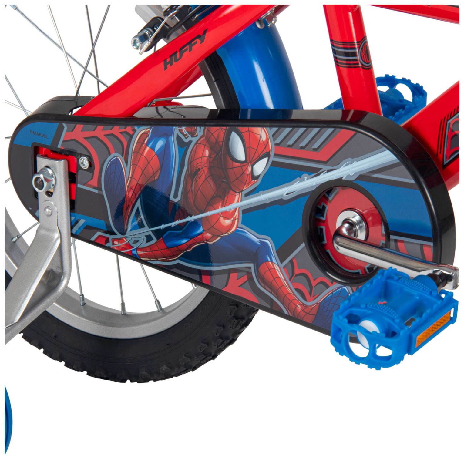 Spider-Man Fiets - 16 inch - Rood - Twee handremmen