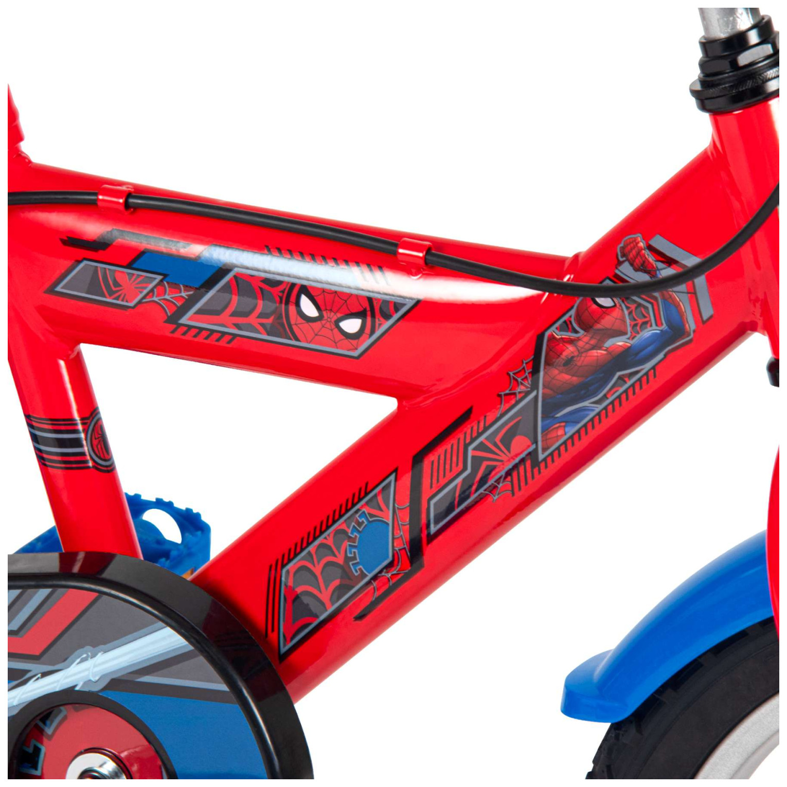 Spider-Man Fiets - 16 inch - Rood - Twee handremmen