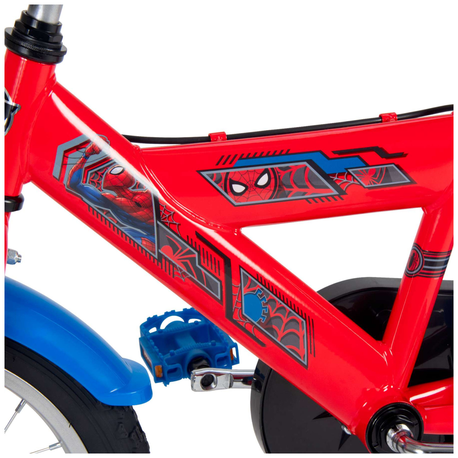 Spider-Man Fiets - 16 inch - Rood - Twee handremmen