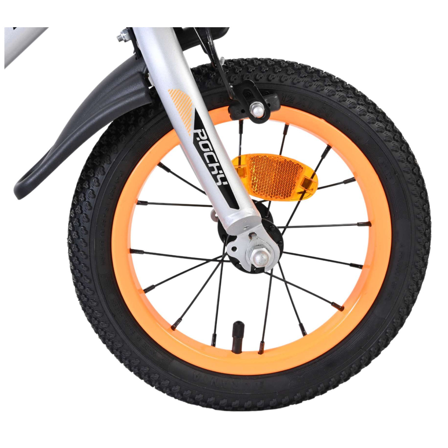 Volare Rocky Fiets - 12 inch - Grijs