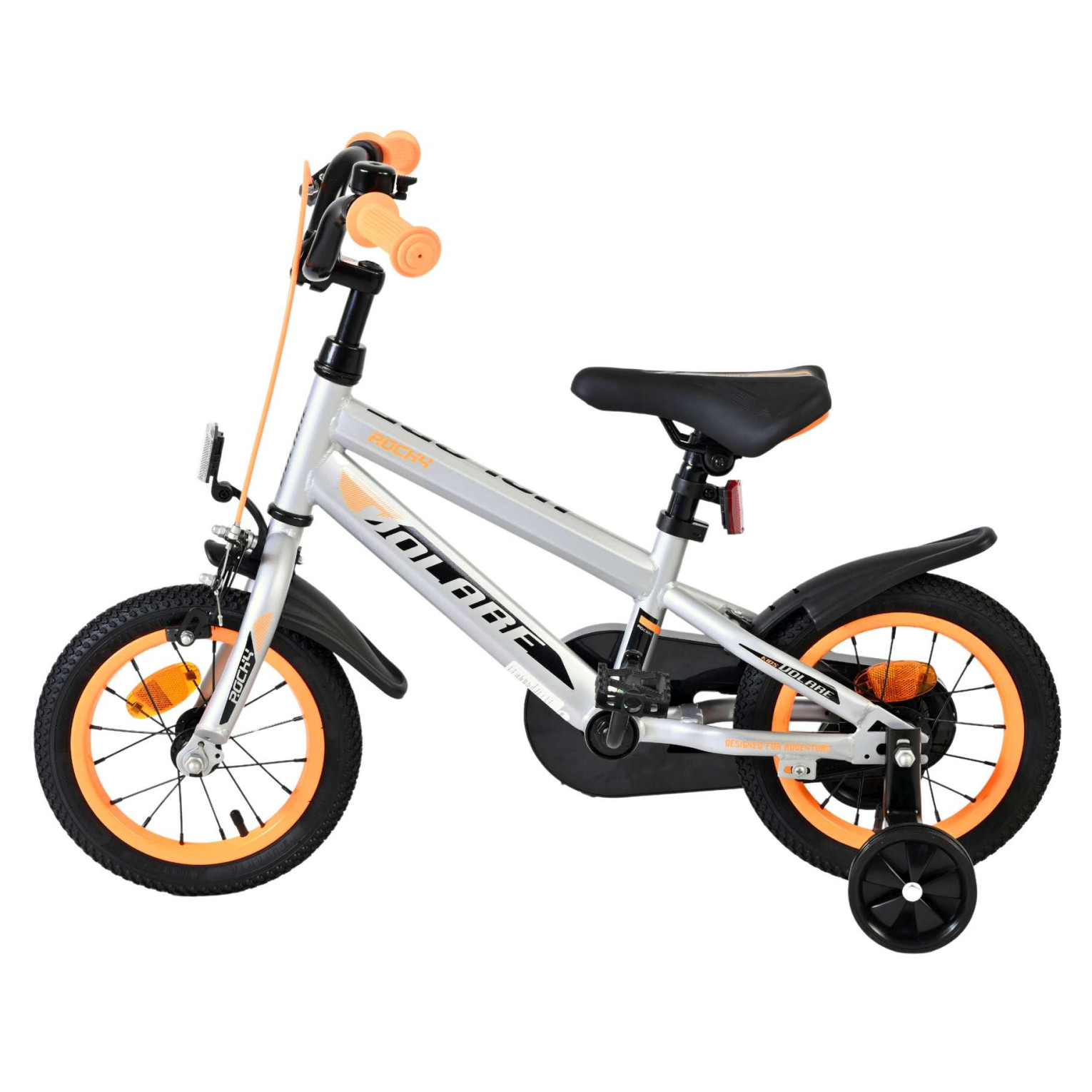 Volare Rocky Fiets - 12 inch - Grijs