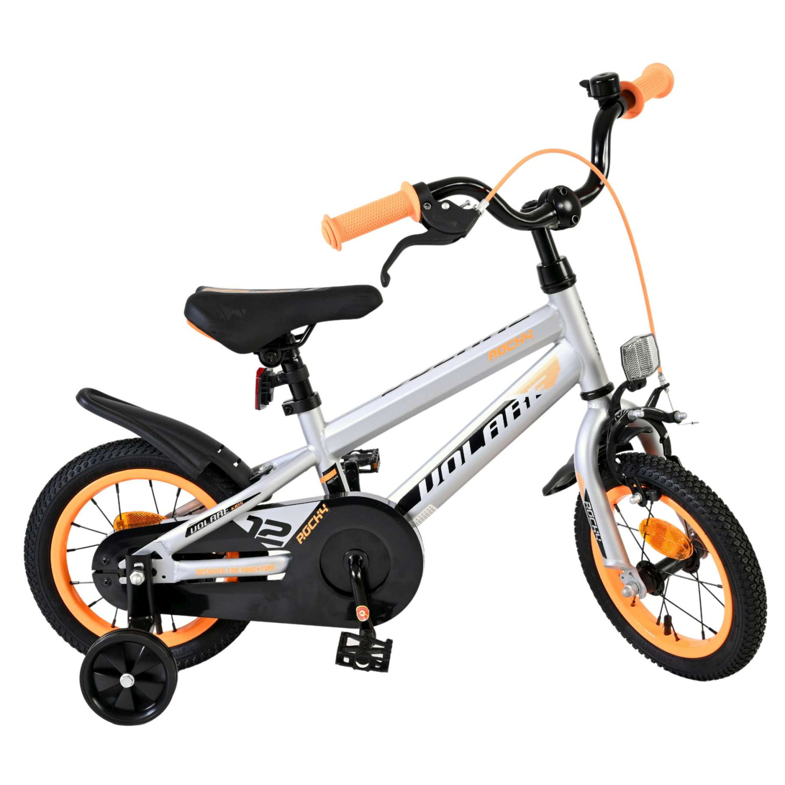 Volare Rocky Fiets - 12 inch - Grijs