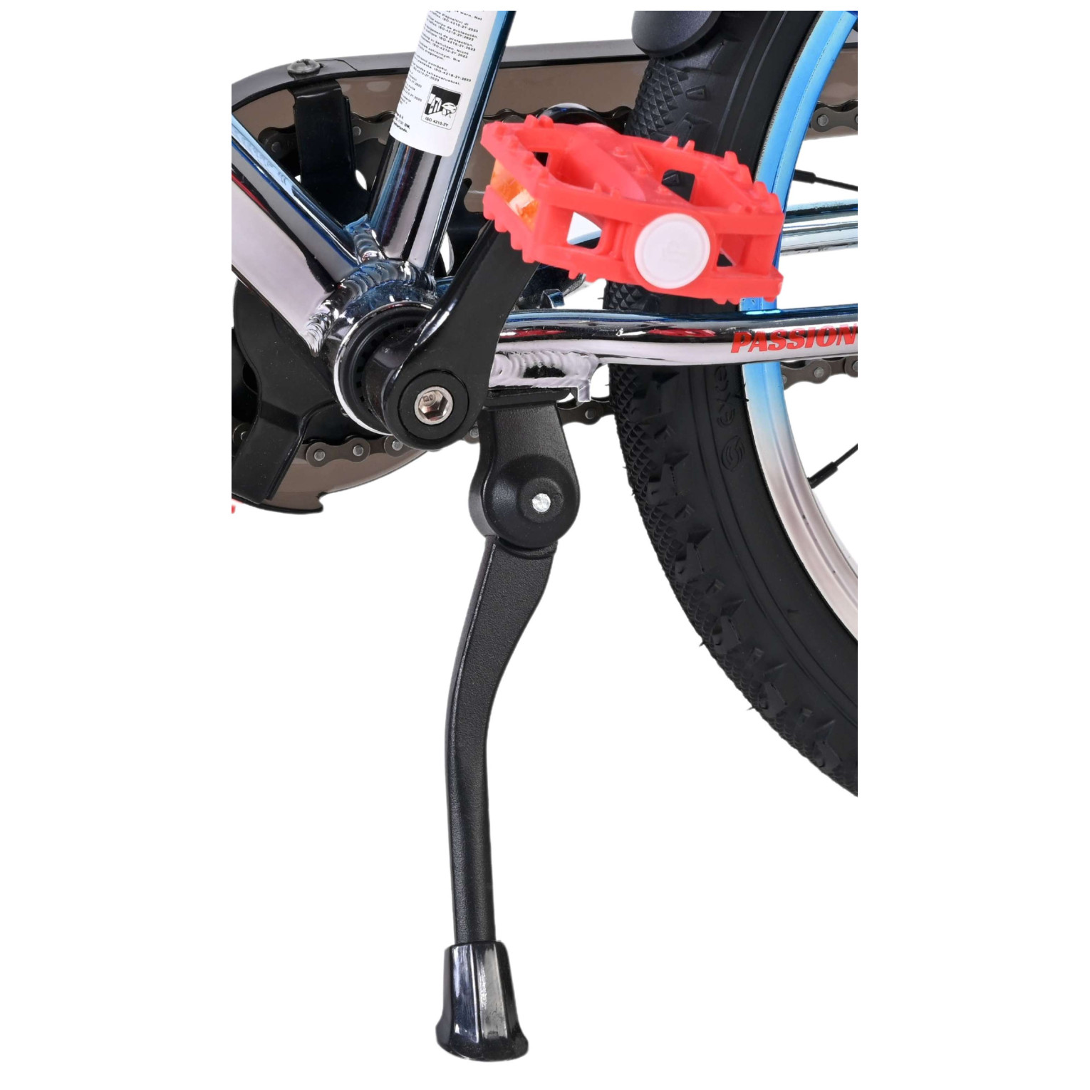 Volare Chrome Fiets - 20 inch - Blauw Zilver -