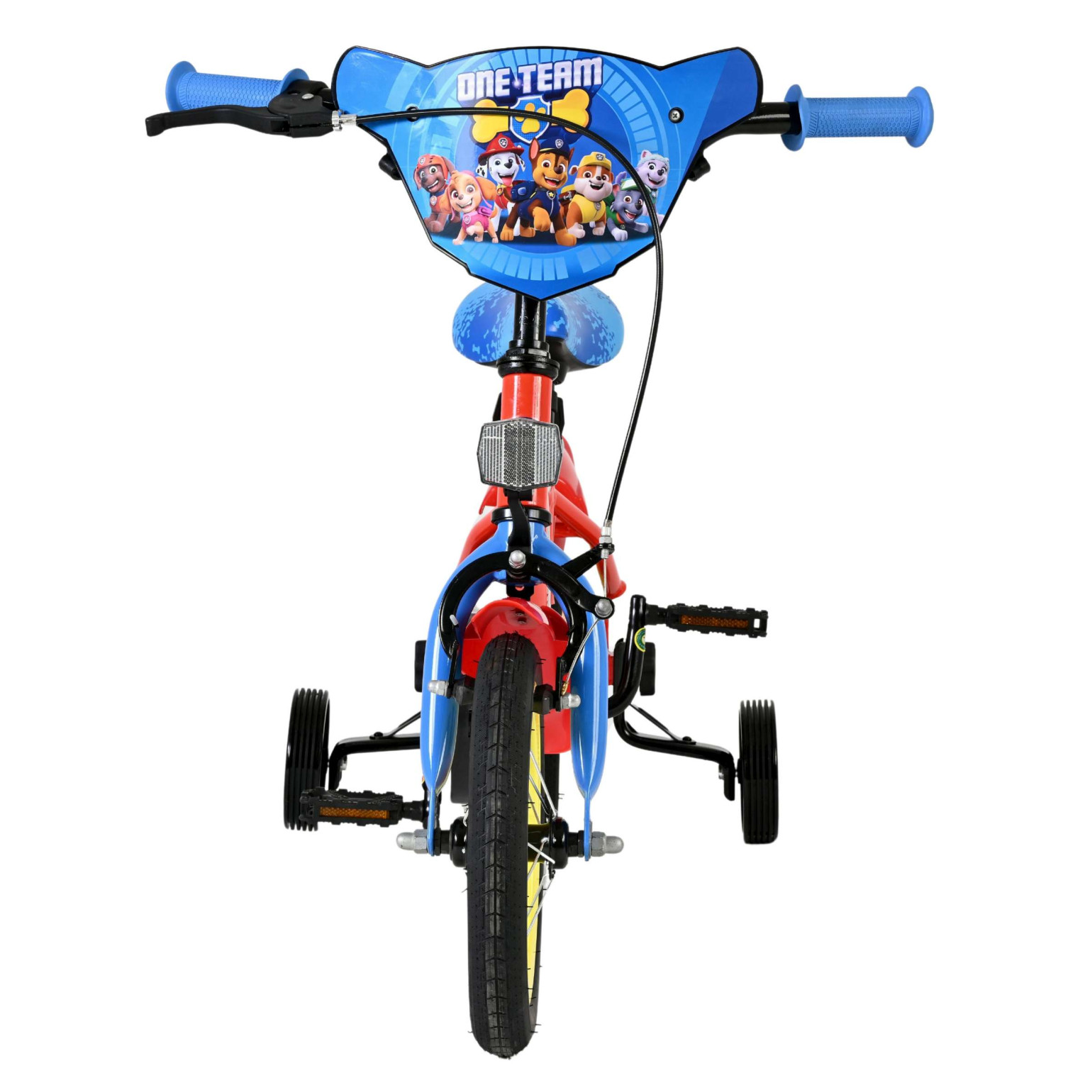 Paw Patrol Fiets - 12 inch - Rood Blauw