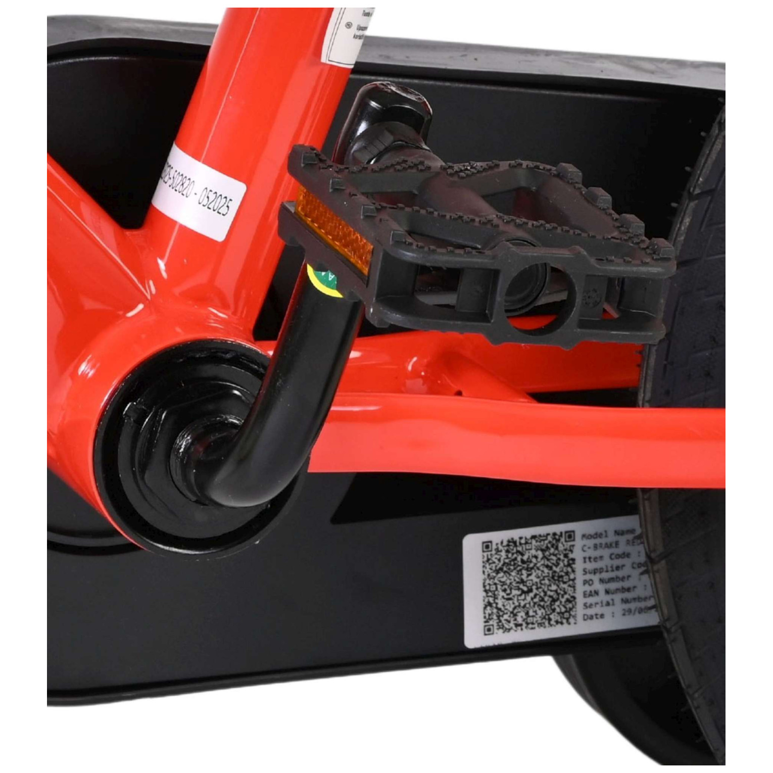 Paw Patrol Fiets - 12 inch - Rood Blauw