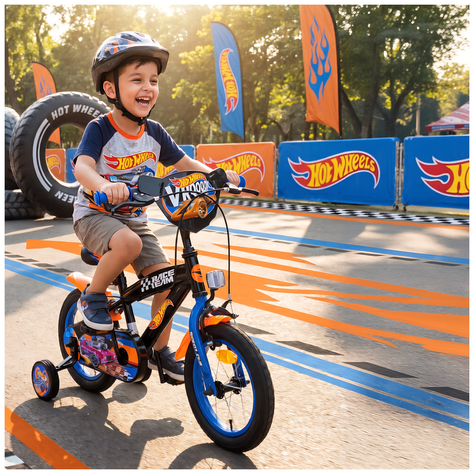 Hot Wheels Fiets - 14