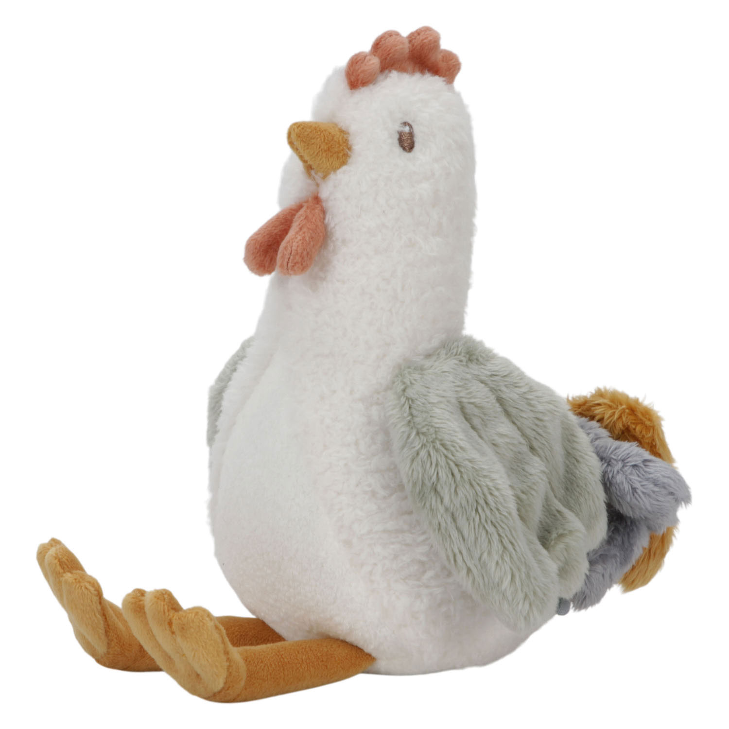 Little Dutch Knuffel Kip Little Farm, 17cm