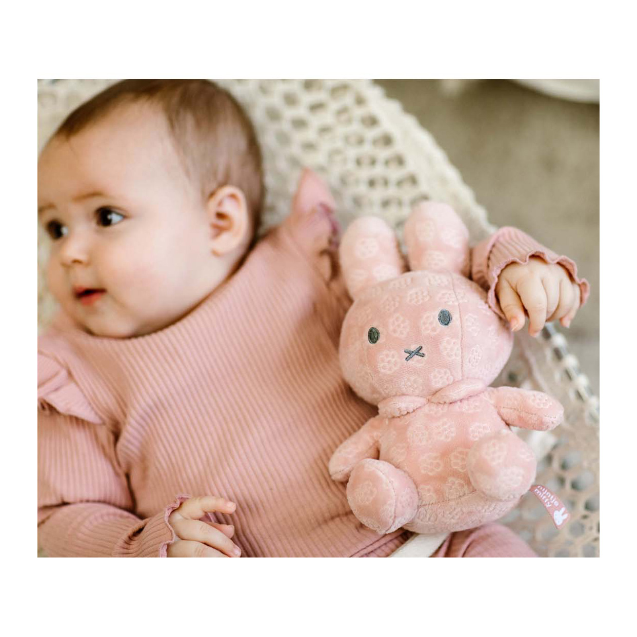 Nijntje Knuffel - Roze, 20cm 