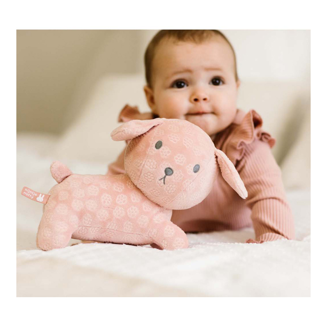 Snuffie Knuffel - Roze, 25cm 