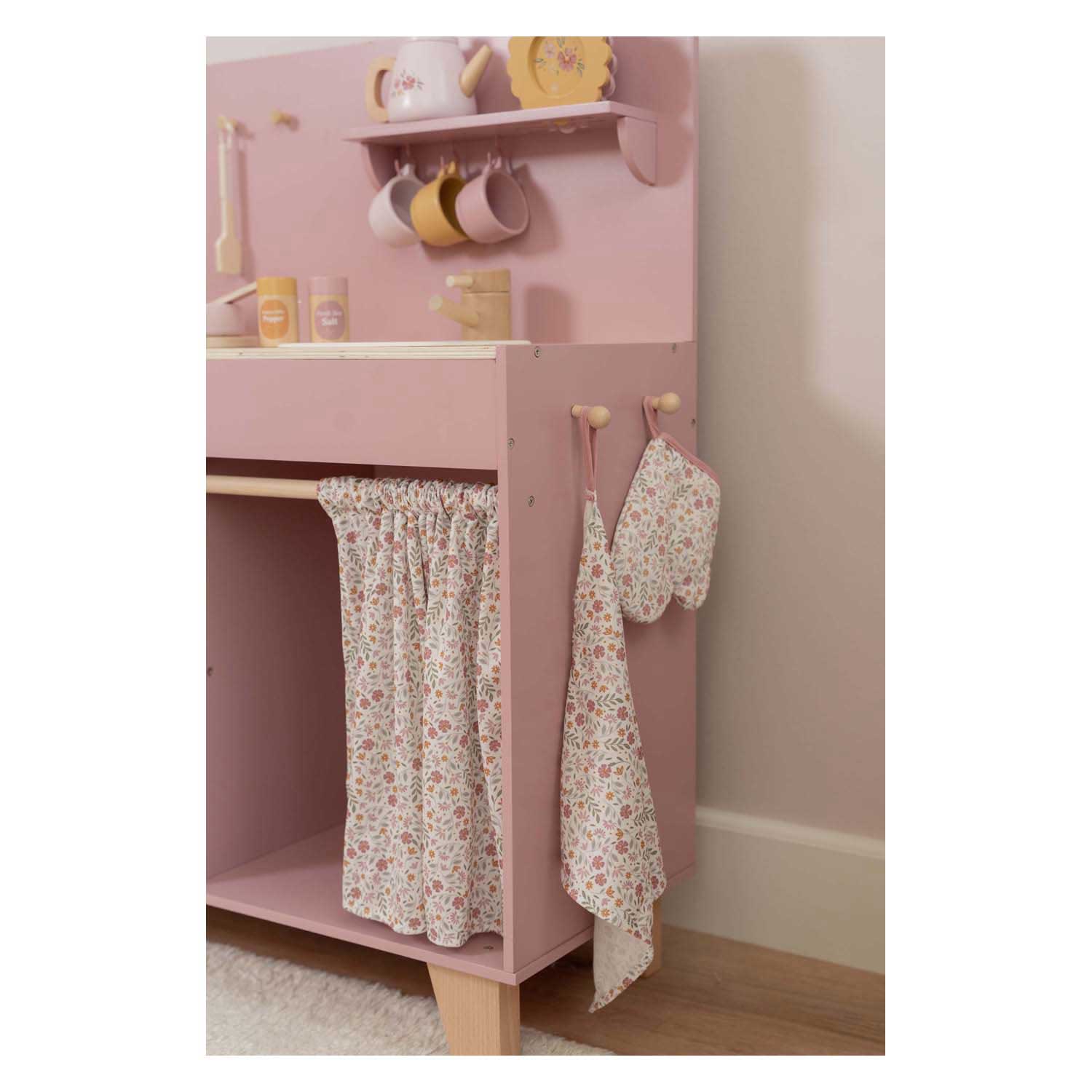 Little Dutch Houten Keuken Roze FSC