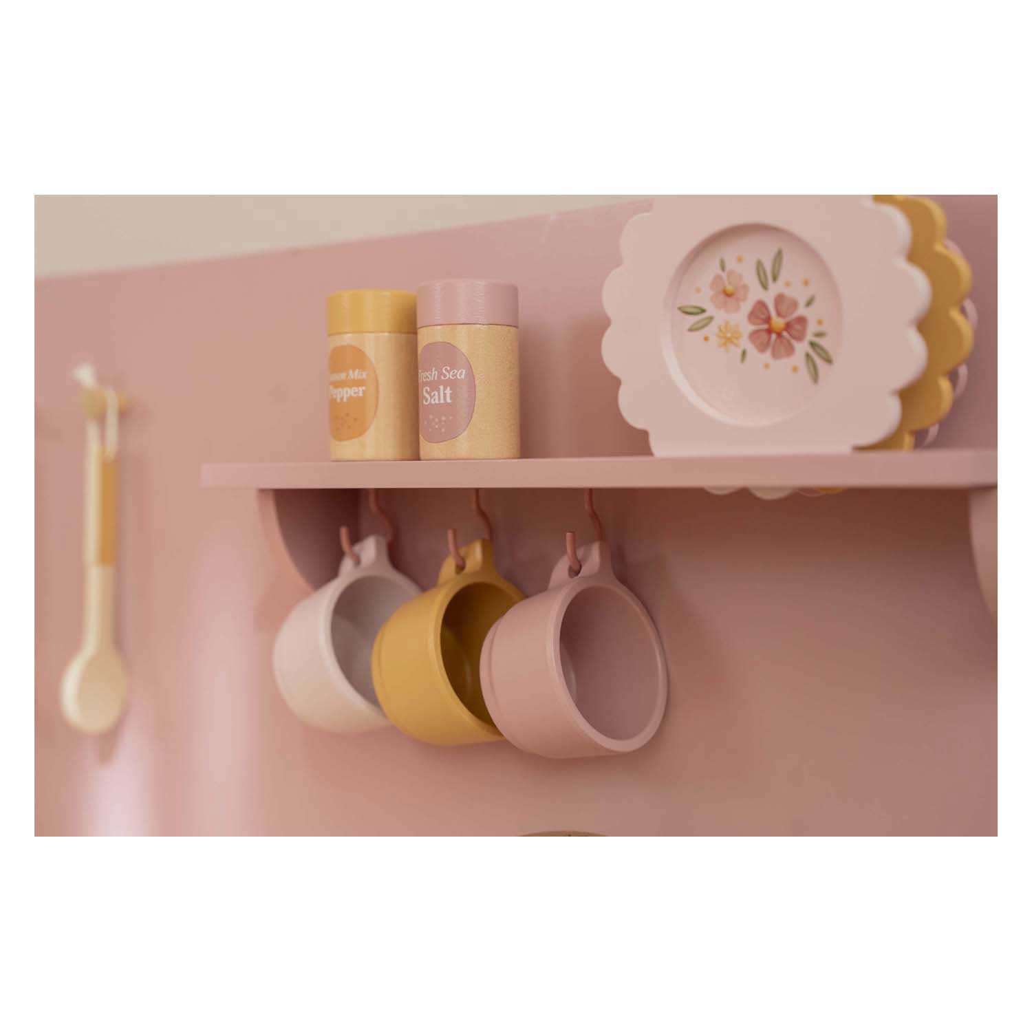 Little Dutch Houten Keuken Roze FSC