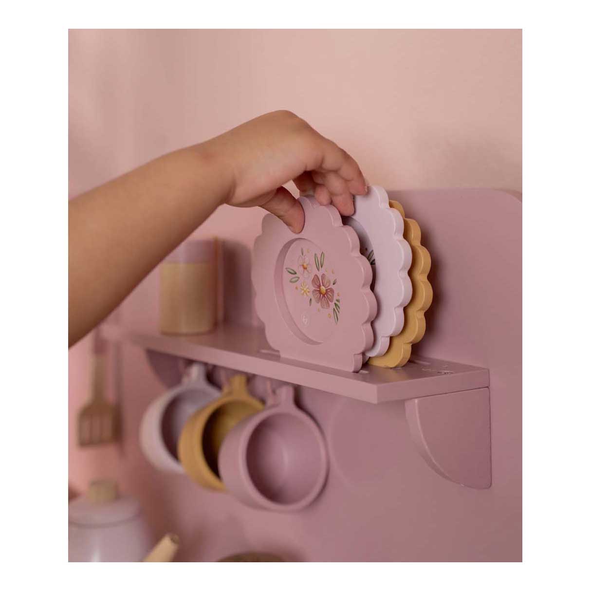 Little Dutch Houten Keuken Roze FSC