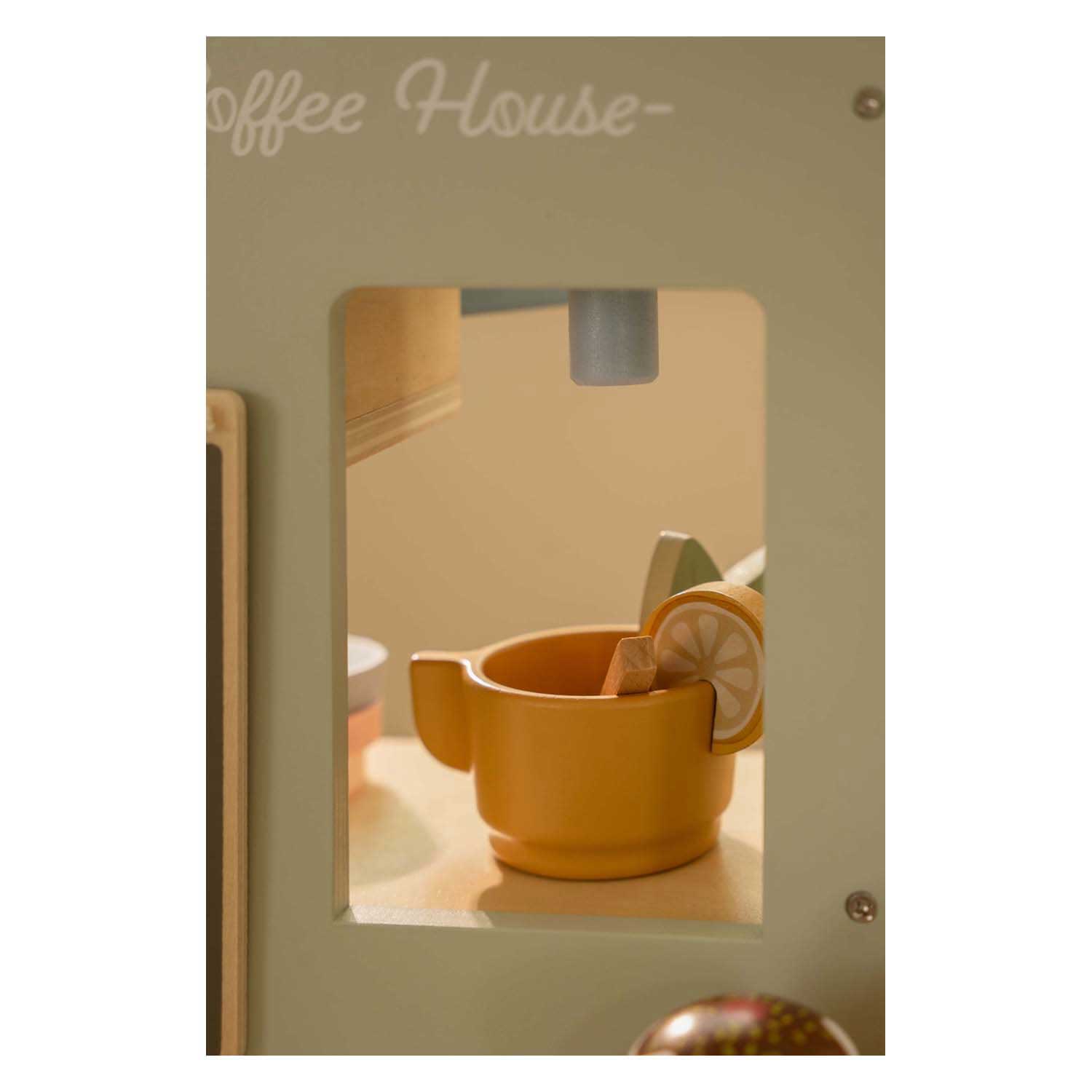 Coin café en bois Little Dutch avec accessoires FSC