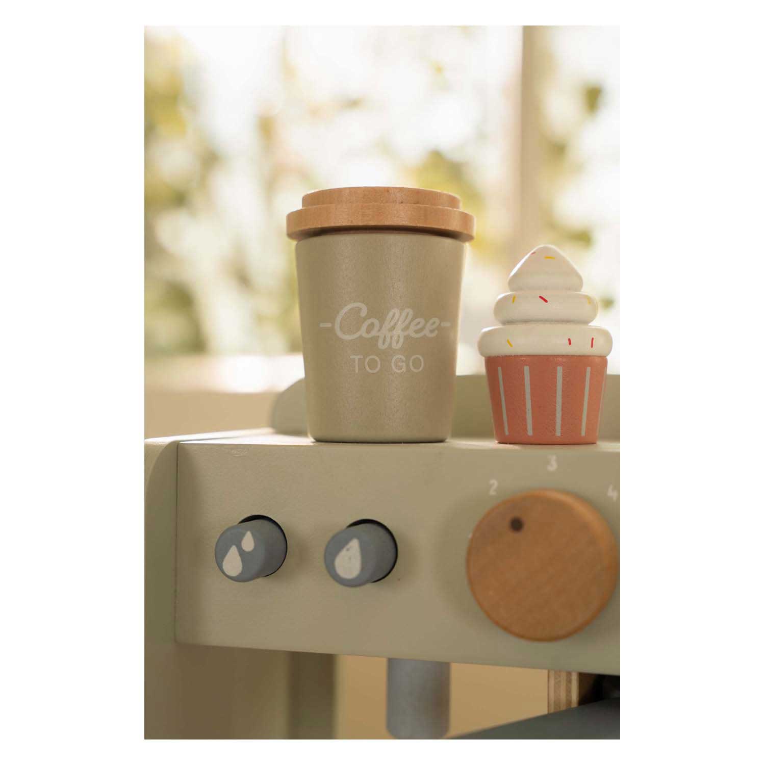 Coin café en bois Little Dutch avec accessoires FSC