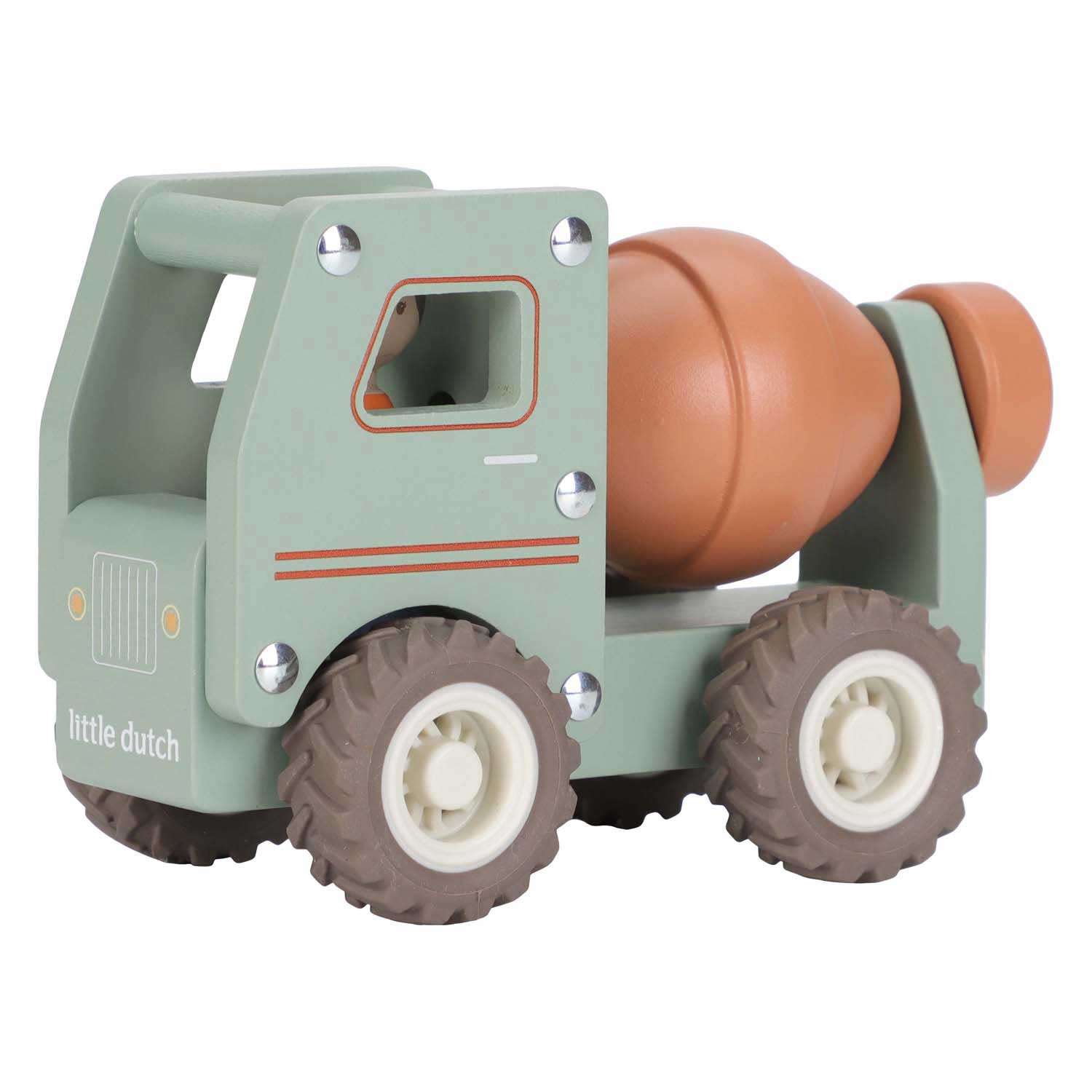 Little Dutch Houten Cementwagen met Poppetje FSC