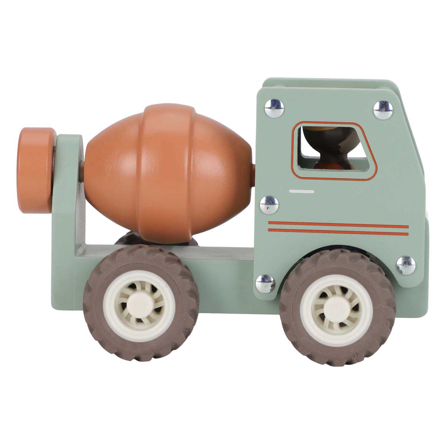 Little Dutch Houten Cementwagen met Poppetje FSC