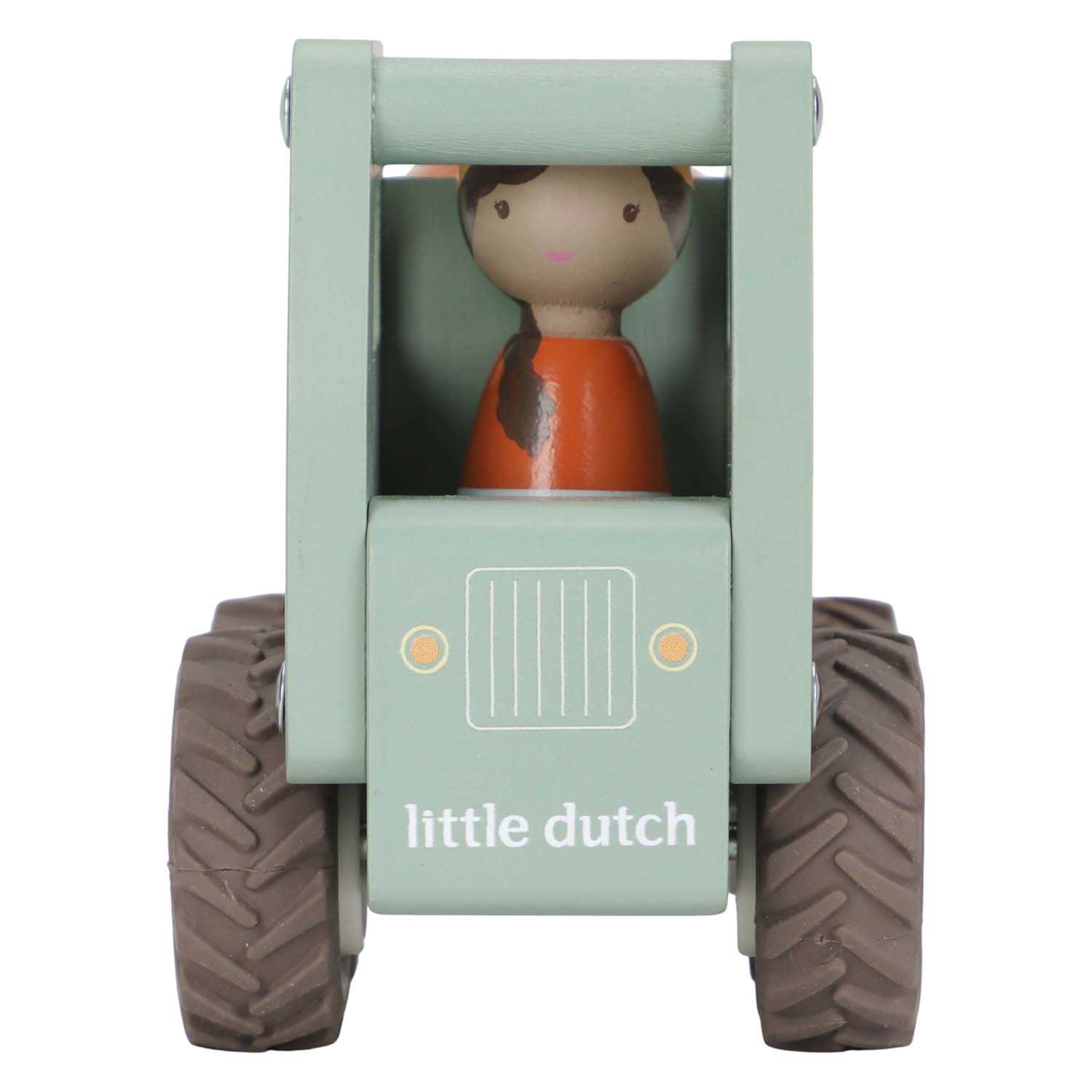 Little Dutch Houten Cementwagen met Poppetje FSC
