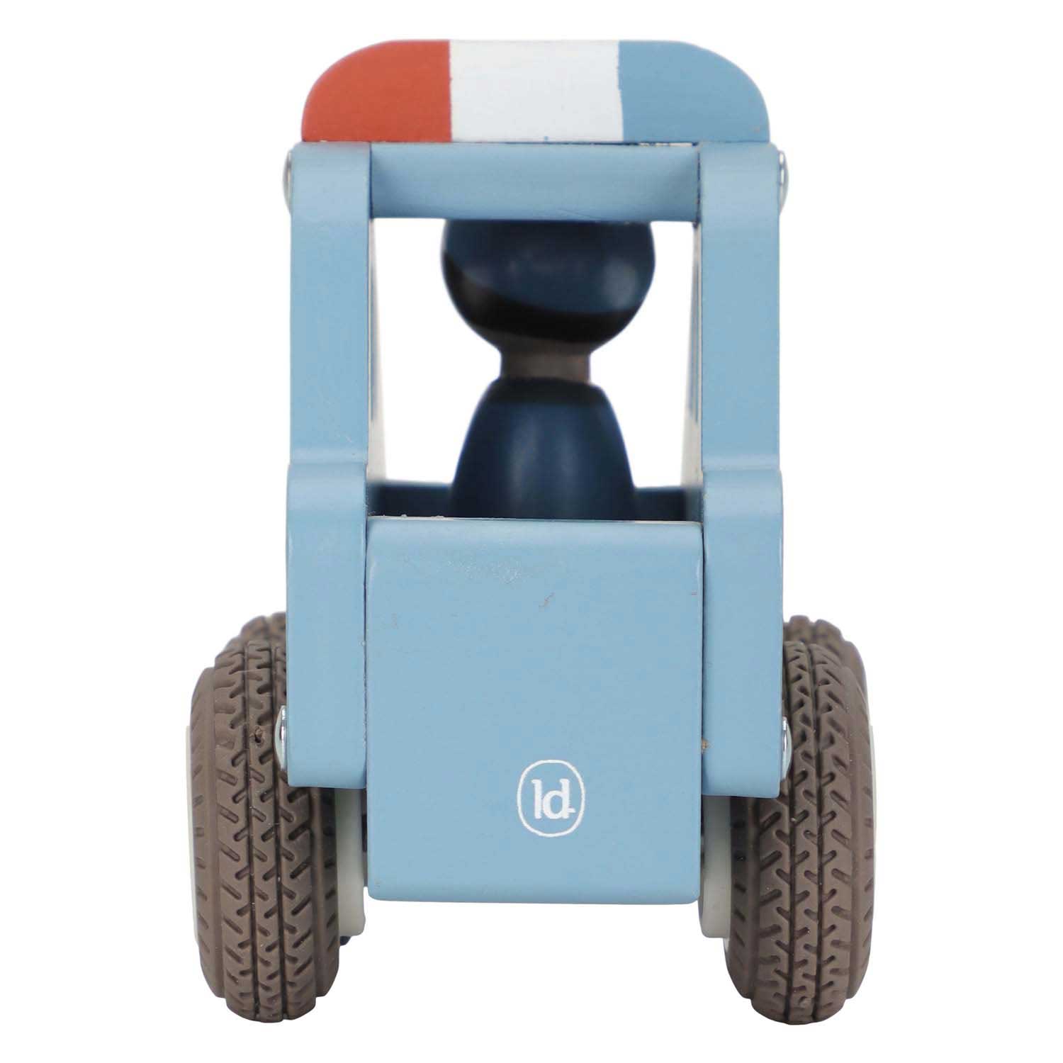 Little Dutch Houten Politiewagen met Poppetje FSC