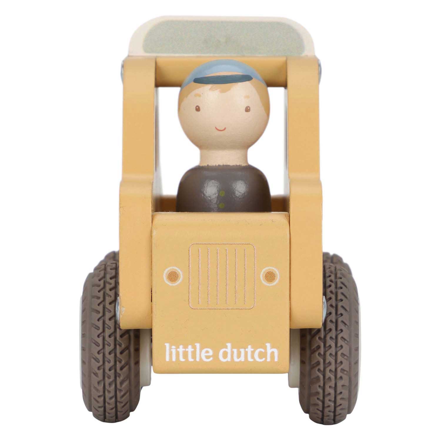 Little Dutch Houten Taxi met Poppetje FSC