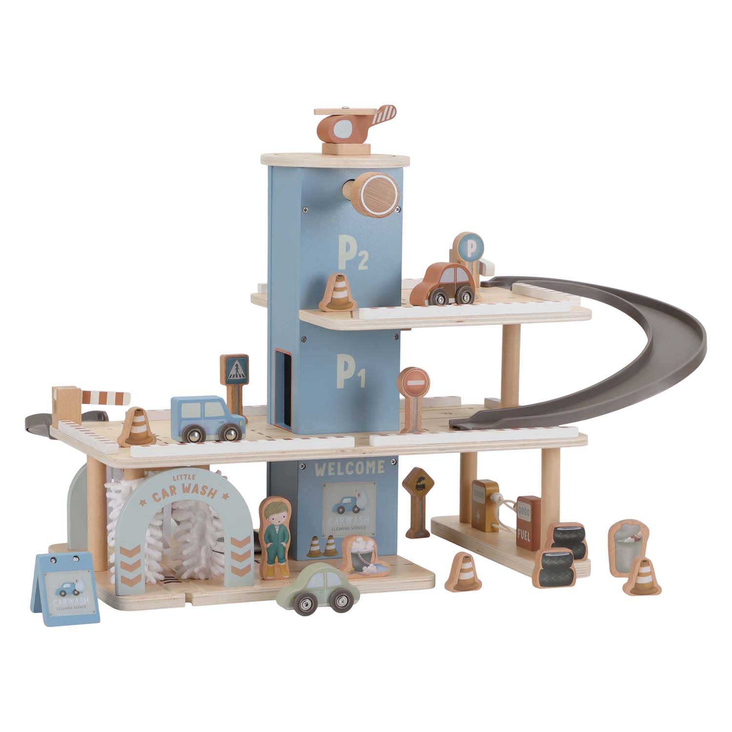 Little Dutch Houten Garage FSC