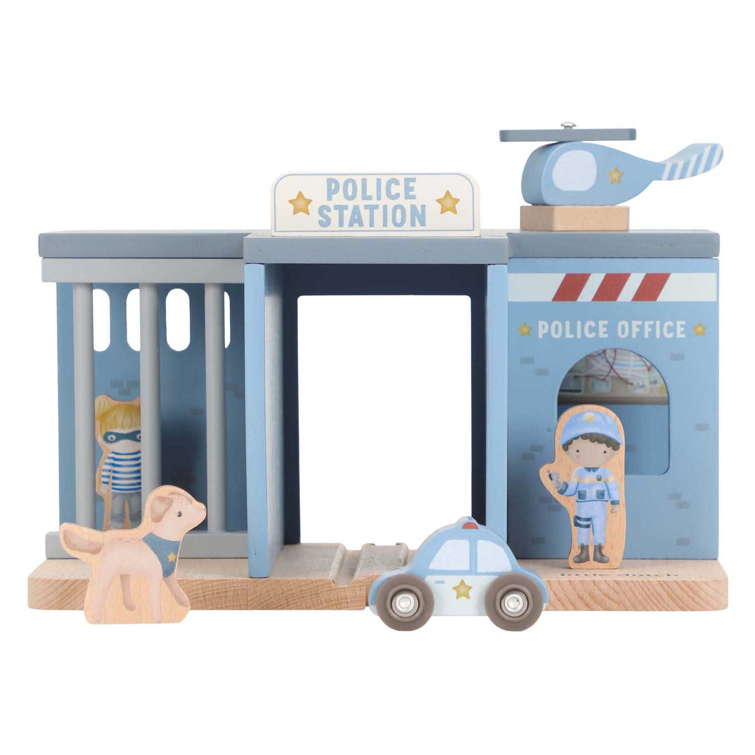 Commissariat de police en bois Little Dutch FSC